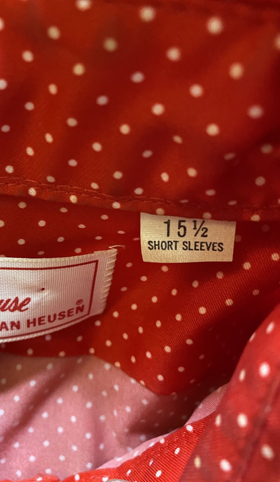 Retrofit Vintage 60’s Hampshire House Polkadot Mod Style Button Up Size US L / EU 52-54 / 3 - 10 Thumbnail