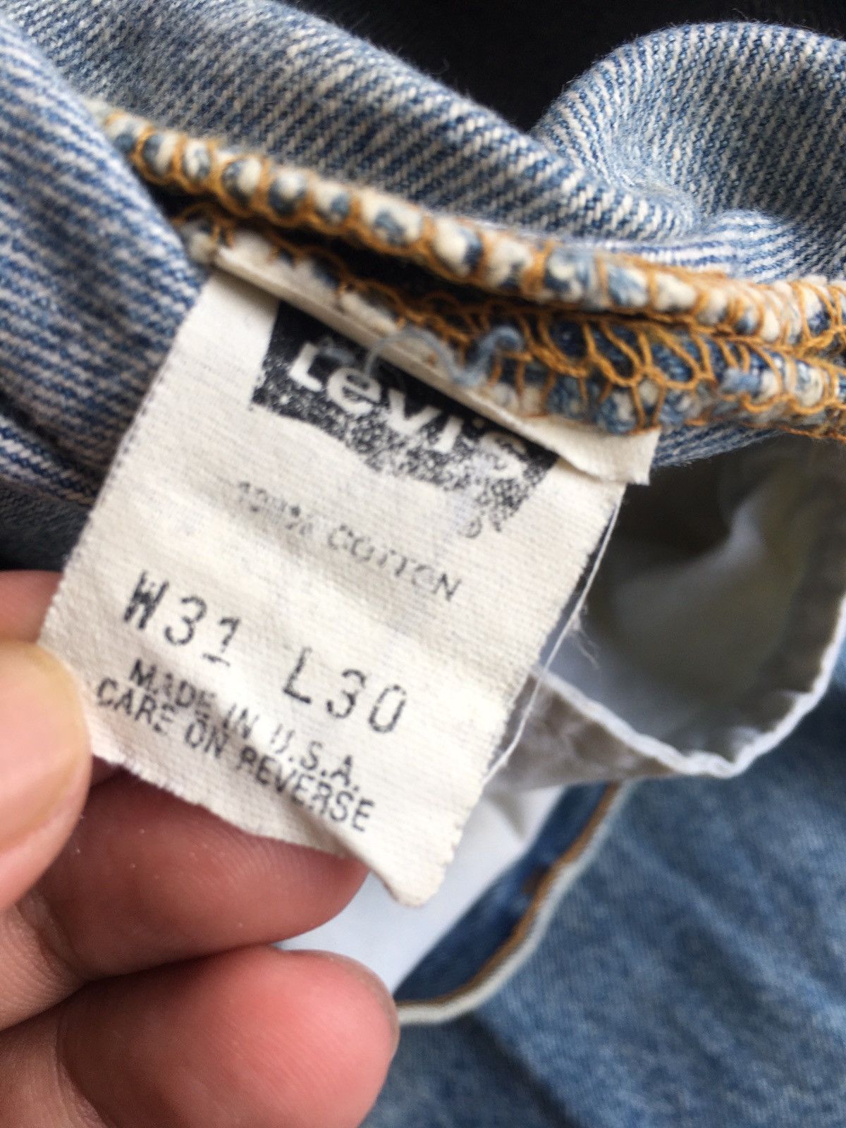 Levi's Vintage Clothing vintage levis 501 button #520 Size US 31 - 5 Thumbnail