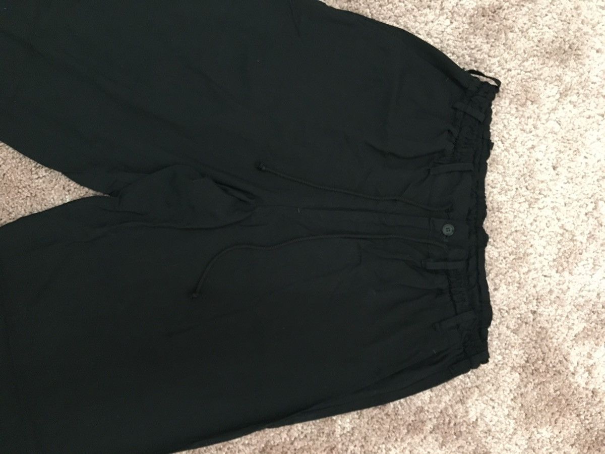 Yohji Yamamoto black oversized pant Size US 33 - 2 Thumbnail