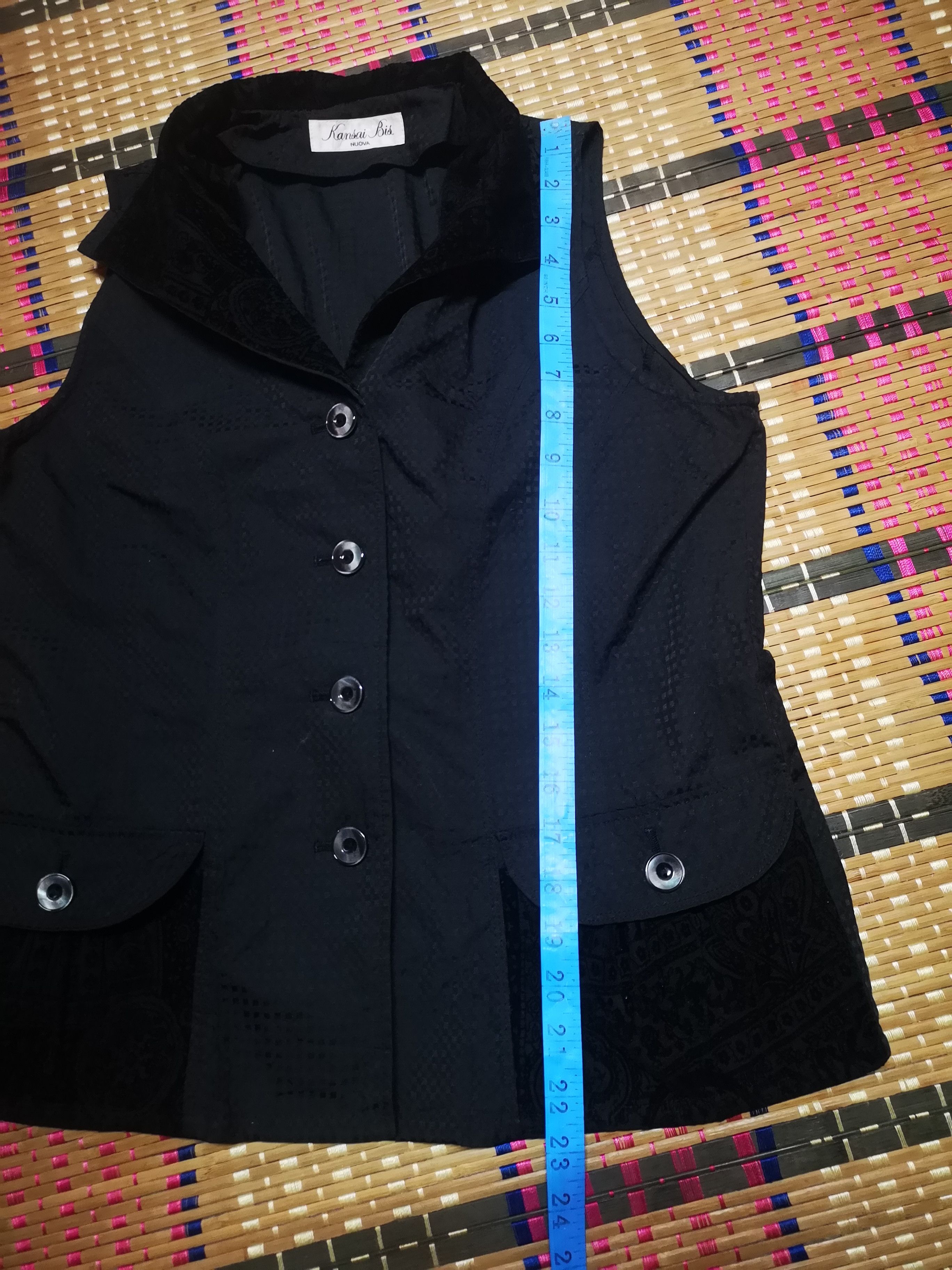 Japanese Brand × Kansai Yamamoto Kansai Bis Nouvo vest button Size S / US 4 / IT 40 - 8 Thumbnail