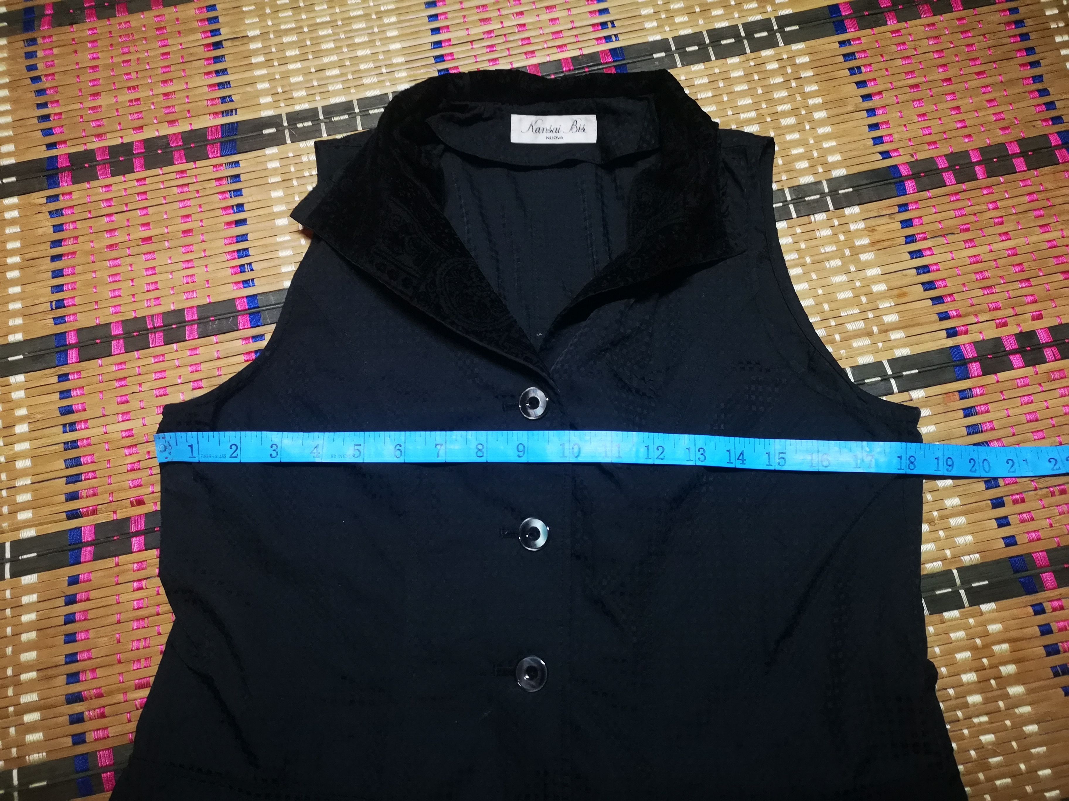 Japanese Brand × Kansai Yamamoto Kansai Bis Nouvo vest button Size S / US 4 / IT 40 - 7 Thumbnail