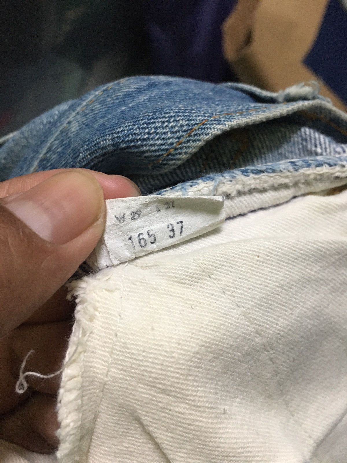 Levi's Vintage Clothing vintage levis orange tag button no #6 Size US 29 - 12 Thumbnail