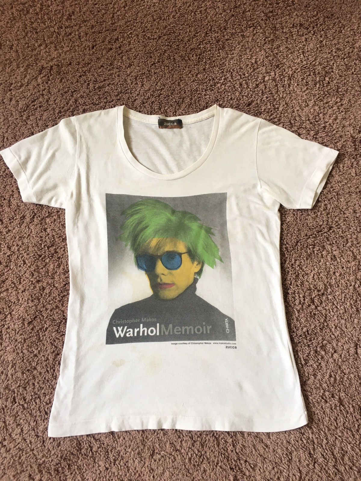 Andy Warhol Warhol memoir ;photo by christopher makos Size US S / EU 44-46 / 1 - 1 Thumbnail