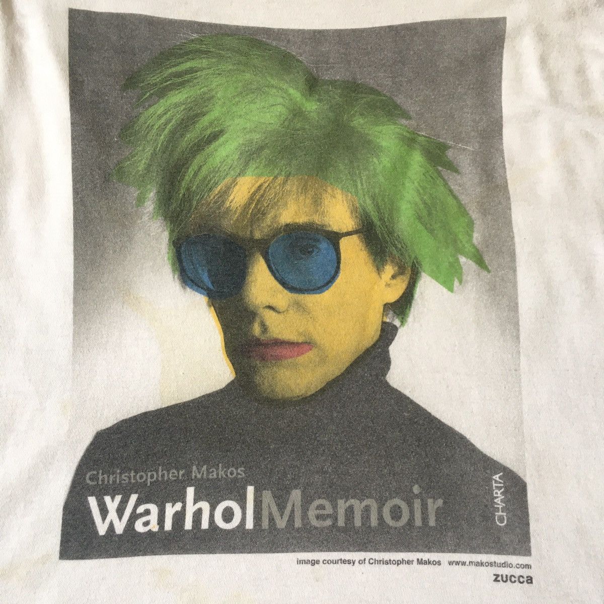 Andy Warhol Warhol memoir ;photo by christopher makos Size US S / EU 44-46 / 1 - 2 Thumbnail