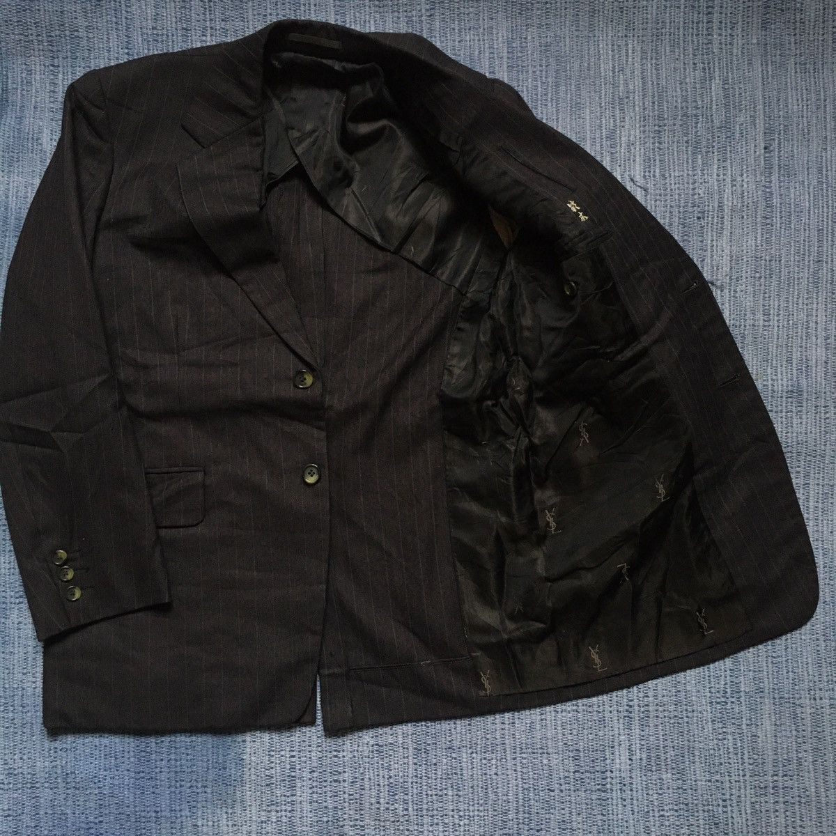 Vintage ysl wool blazer Size 38R - 6 Thumbnail