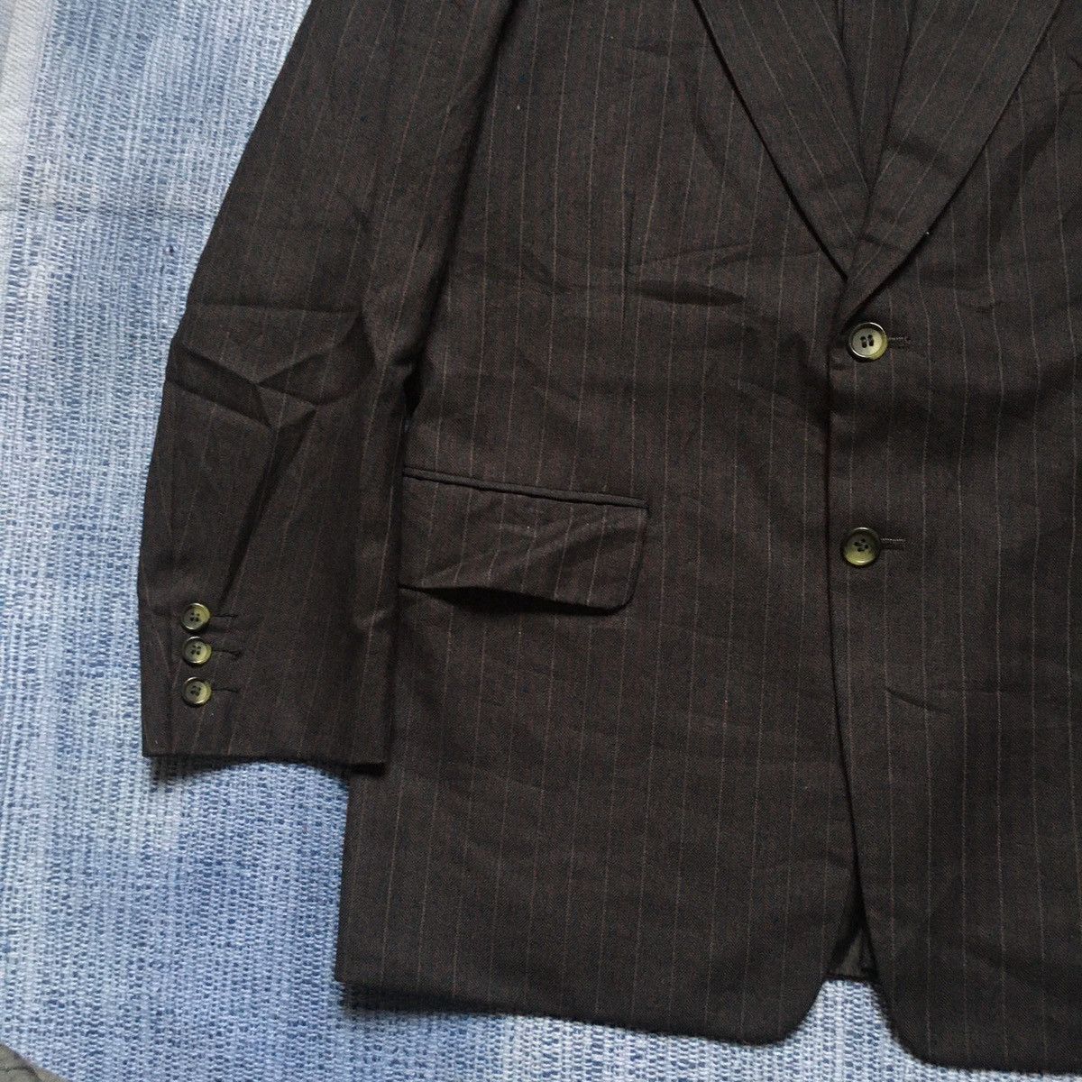 Vintage ysl wool blazer Size 38R - 4 Thumbnail