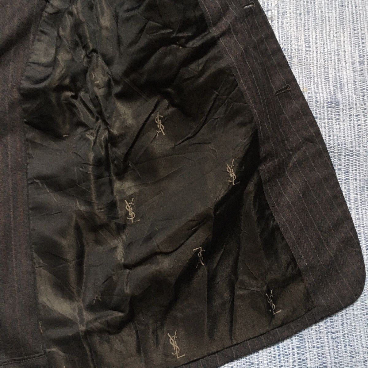 Vintage ysl wool blazer Size 38R - 7 Thumbnail