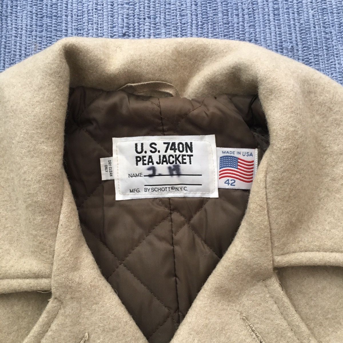 Schott u.s 740N pea jacket Size US L / EU 52-54 / 3 - 2 Thumbnail