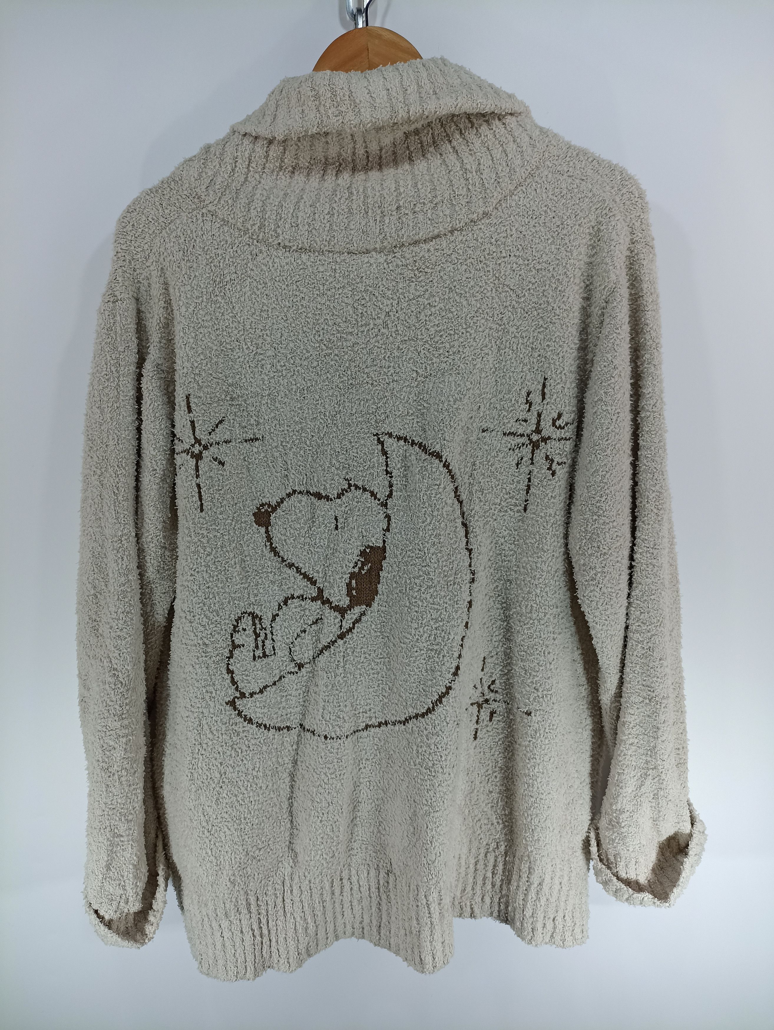 Cartoon Network × Japanese Brand Vintage Peanuts Fuzzy Fleece cardiga Size US L / EU 52-54 / 3 - 2 Thumbnail