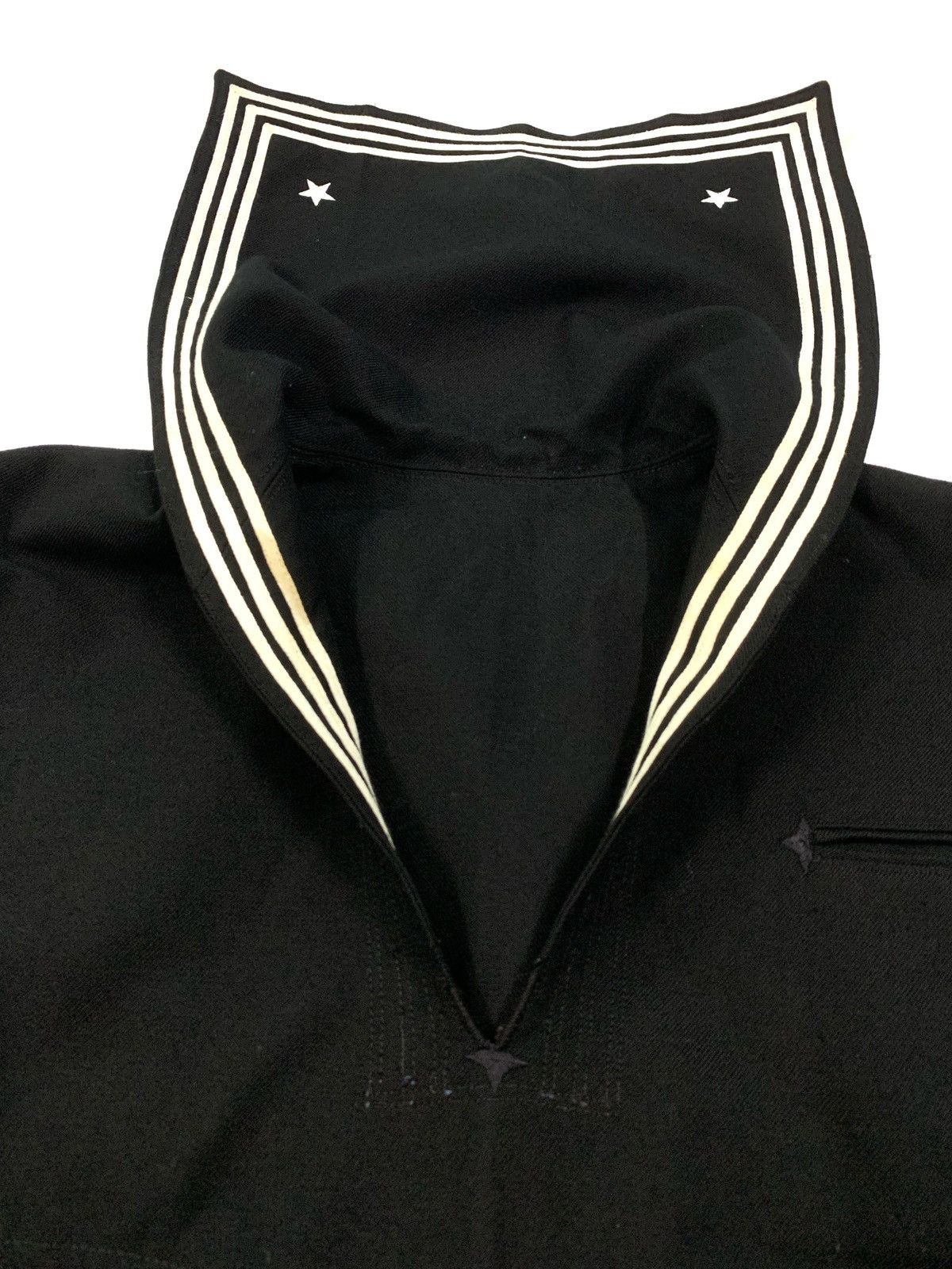 Buzz Rickson's × Vintage 🖤 Vintage 80s Jumper Men Wool Sailor Jacket Size US M / EU 48-50 / 2 - 8 Thumbnail