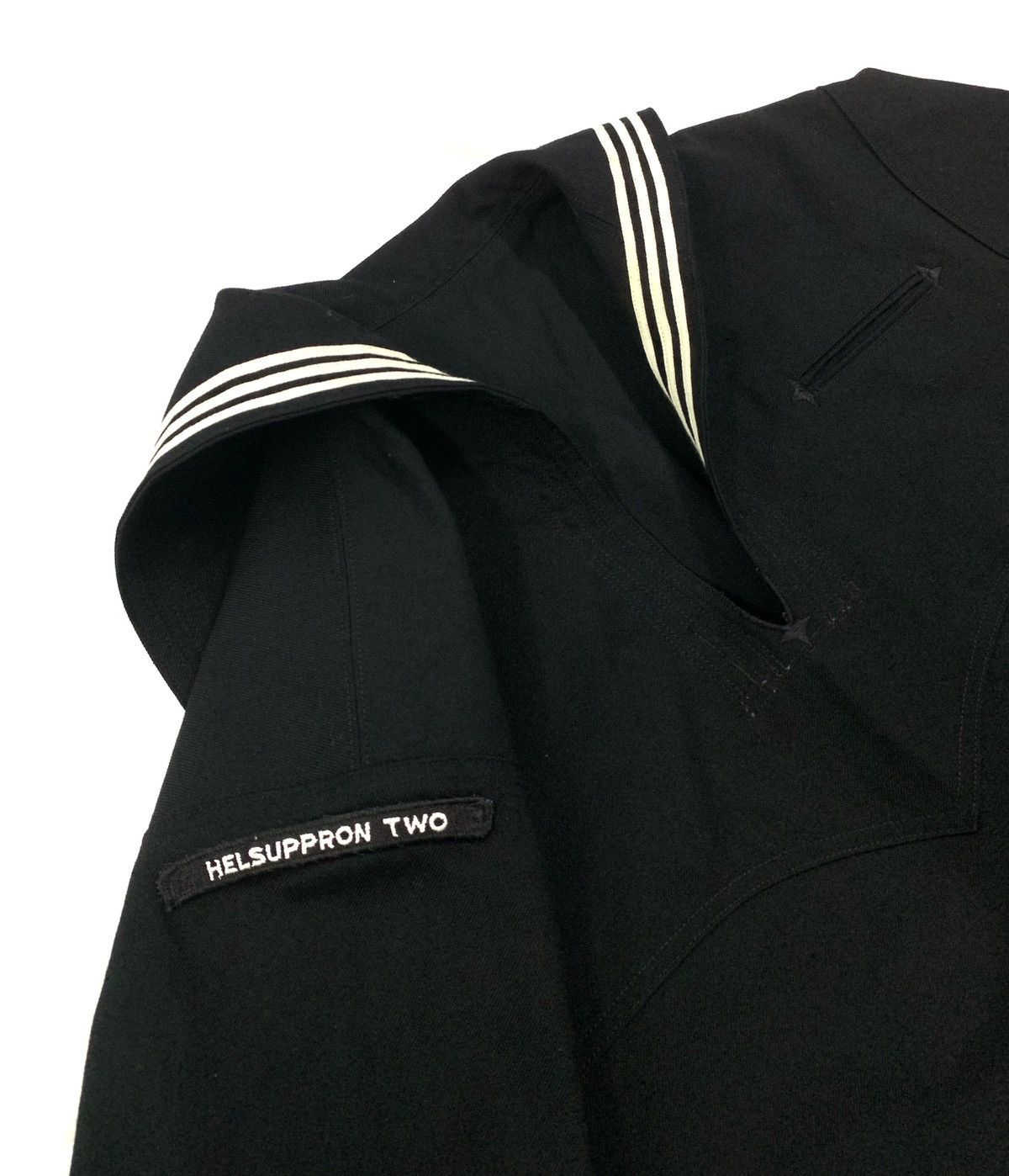 Buzz Rickson's × Vintage 🖤 Vintage 80s Jumper Men Wool Sailor Jacket Size US M / EU 48-50 / 2 - 6 Thumbnail