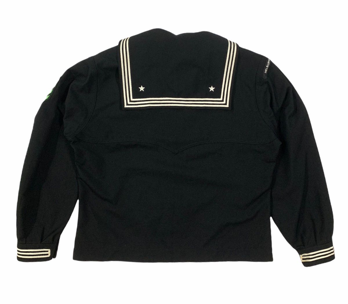 Buzz Rickson's × Vintage 🖤 Vintage 80s Jumper Men Wool Sailor Jacket Size US M / EU 48-50 / 2 - 3 Thumbnail