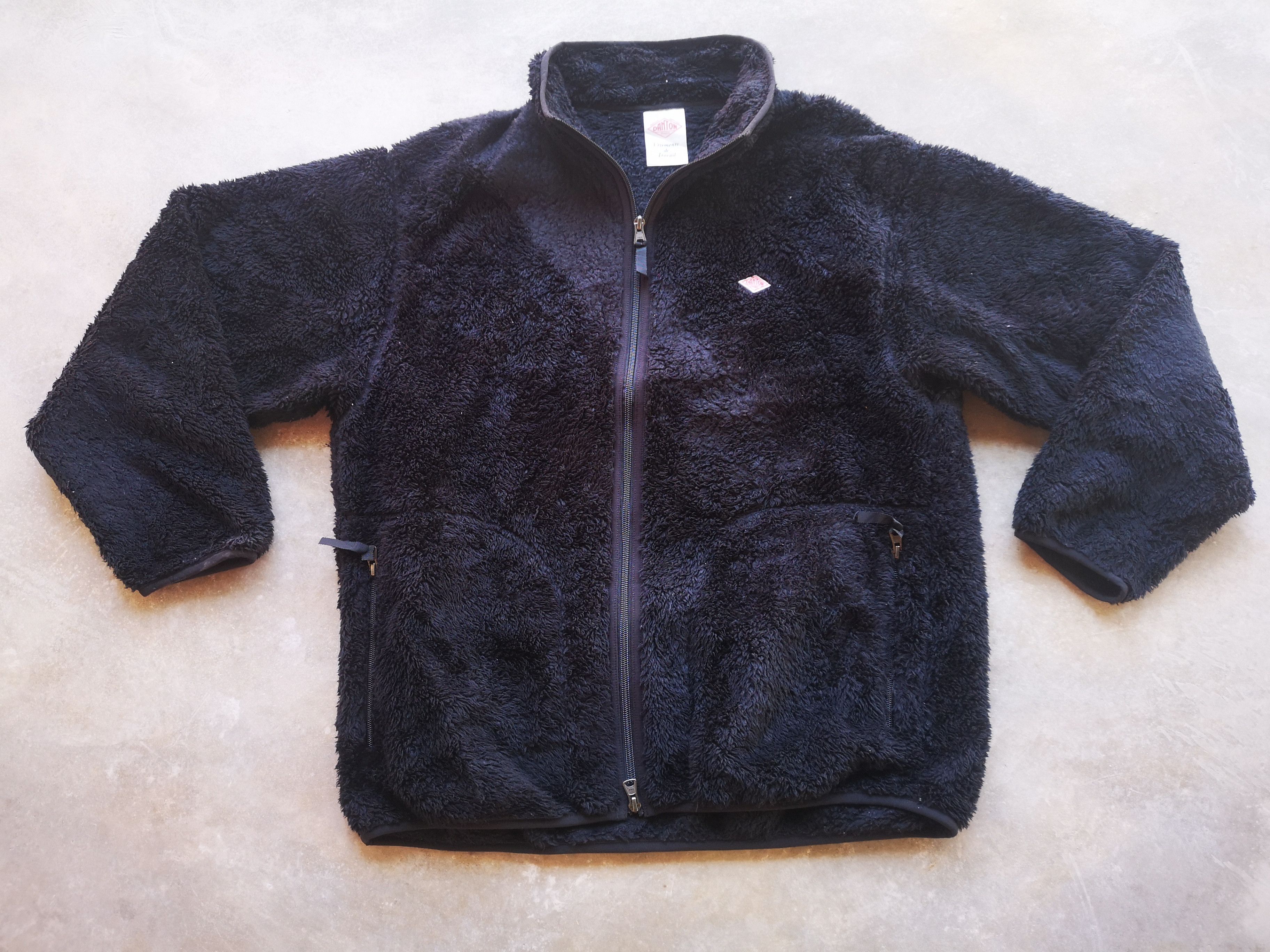 Danton Danton Faux Fur Fleece Zipper Jacket Size US M / EU 48-50 / 2 - 3 Thumbnail
