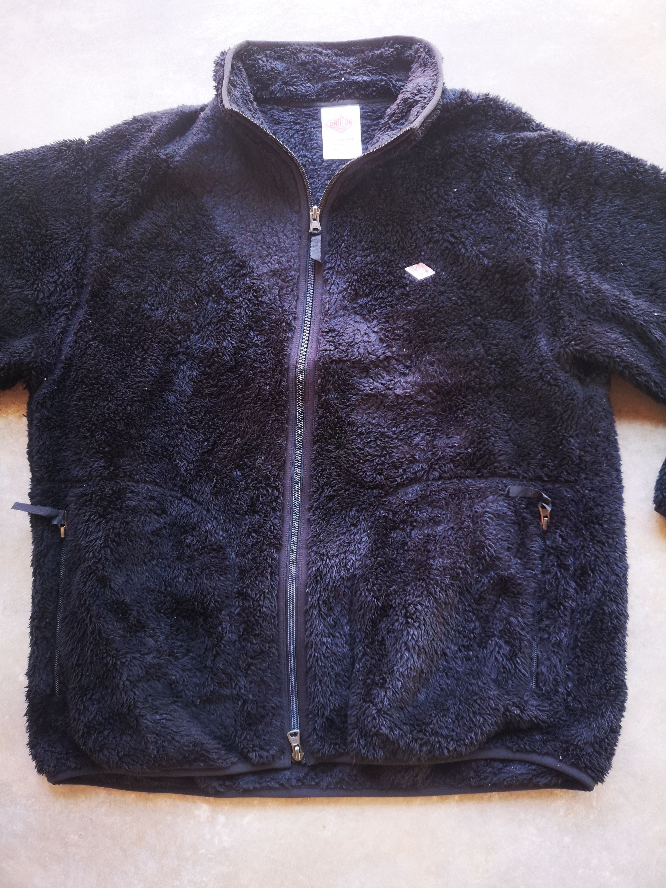 Danton Danton Faux Fur Fleece Zipper Jacket Size US M / EU 48-50 / 2 - 5 Thumbnail