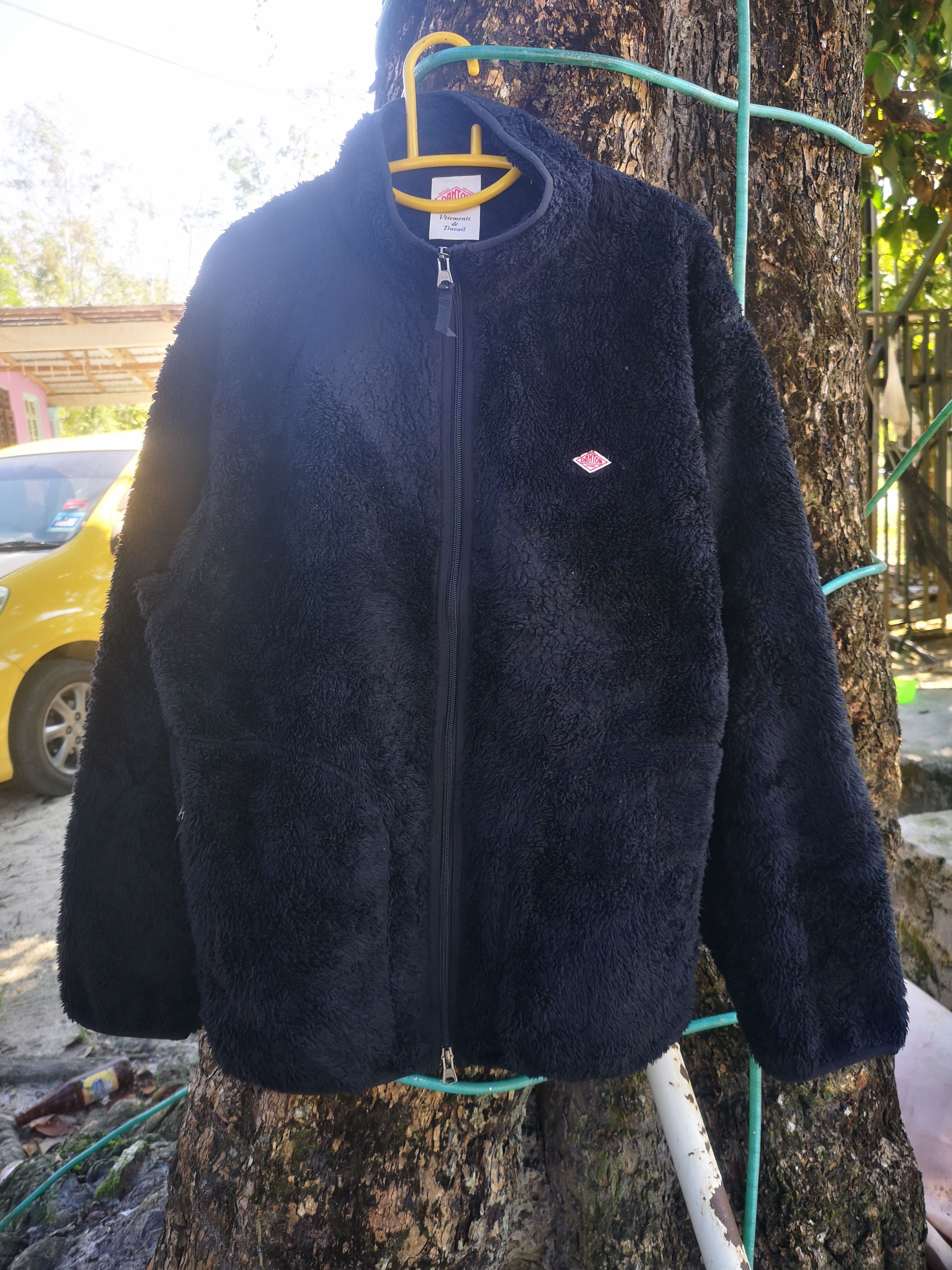 Danton Danton Faux Fur Fleece Zipper Jacket Size US M / EU 48-50 / 2 - 1 Thumbnail