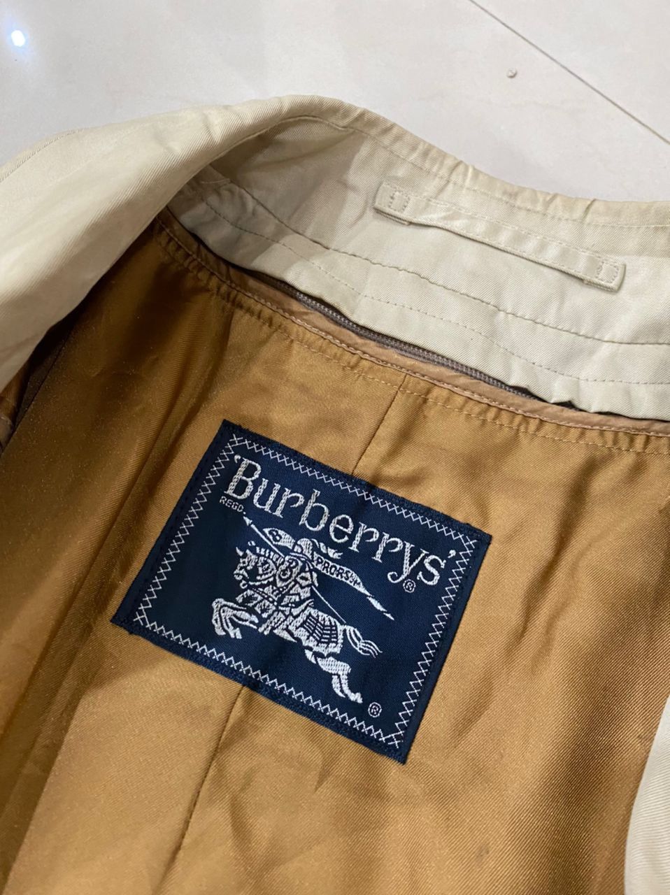 Burberry Vintage Burberrys Nova Check Overcoat Size US M / EU 48-50 / 2 - 13 Thumbnail