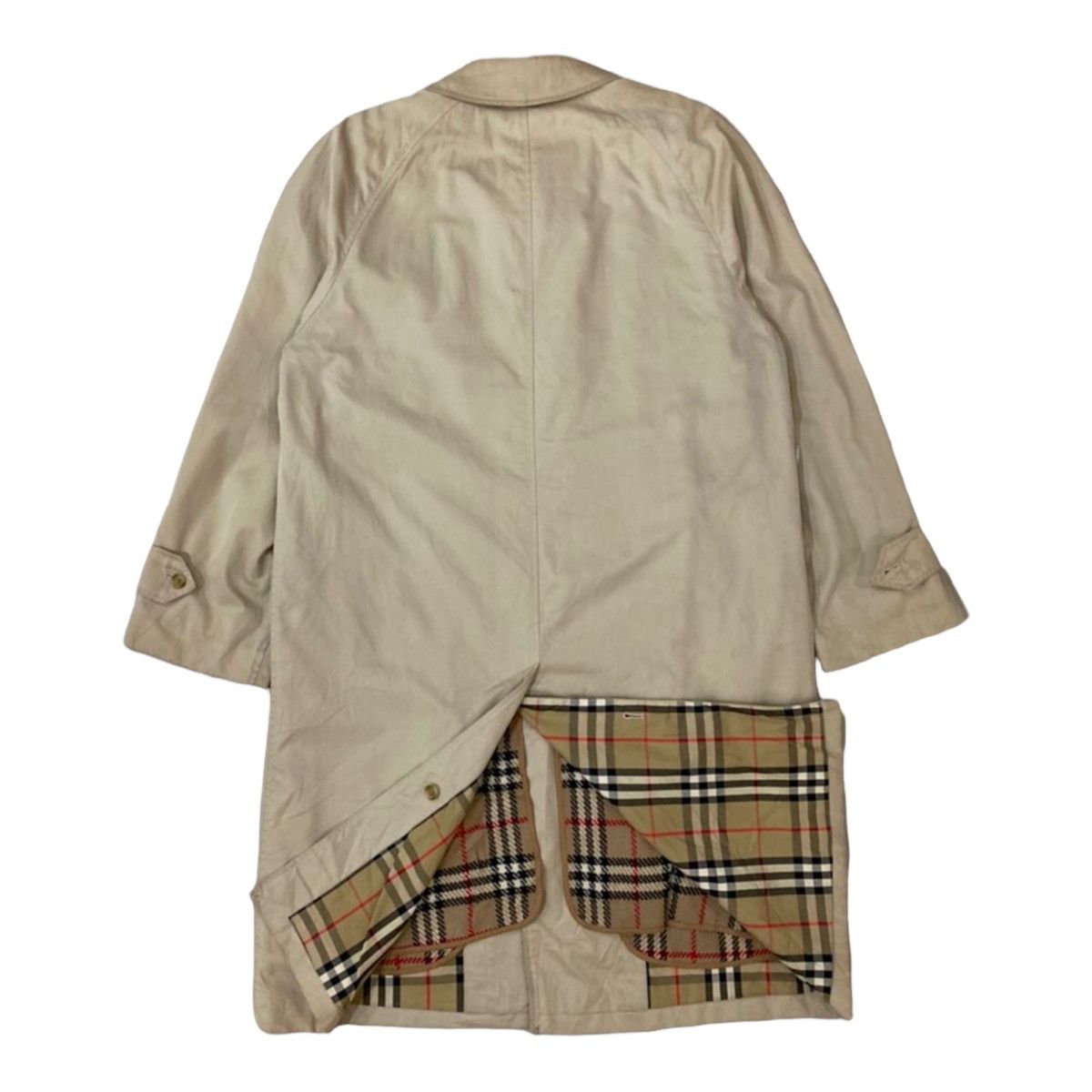 Burberry Vintage Burberrys Nova Check Overcoat Size US M / EU 48-50 / 2 - 10 Thumbnail