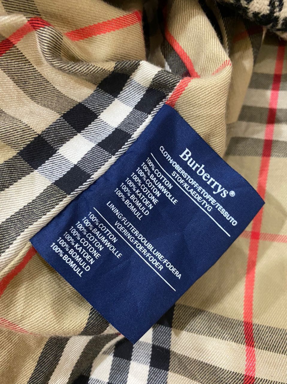 Burberry Vintage Burberrys Nova Check Overcoat Size US M / EU 48-50 / 2 - 14 Thumbnail