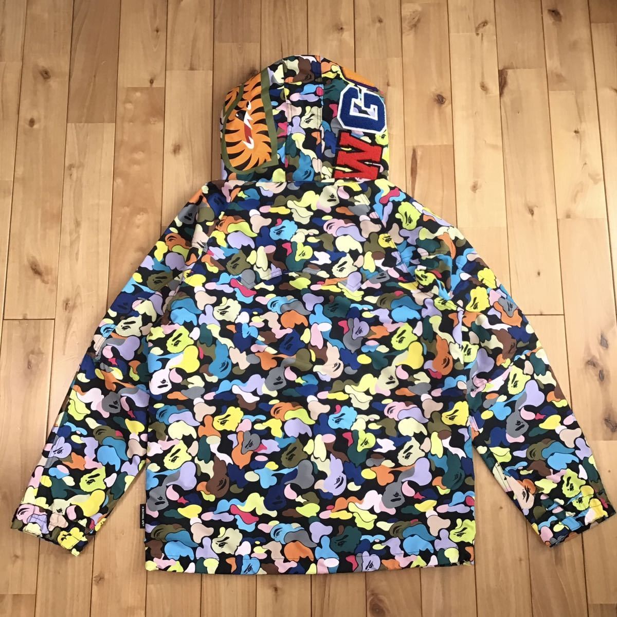 Bape BAPE multi camo shark hoodie snowboard jacket a bathing ape Size US M / EU 48-50 / 2 - 5 Thumbnail
