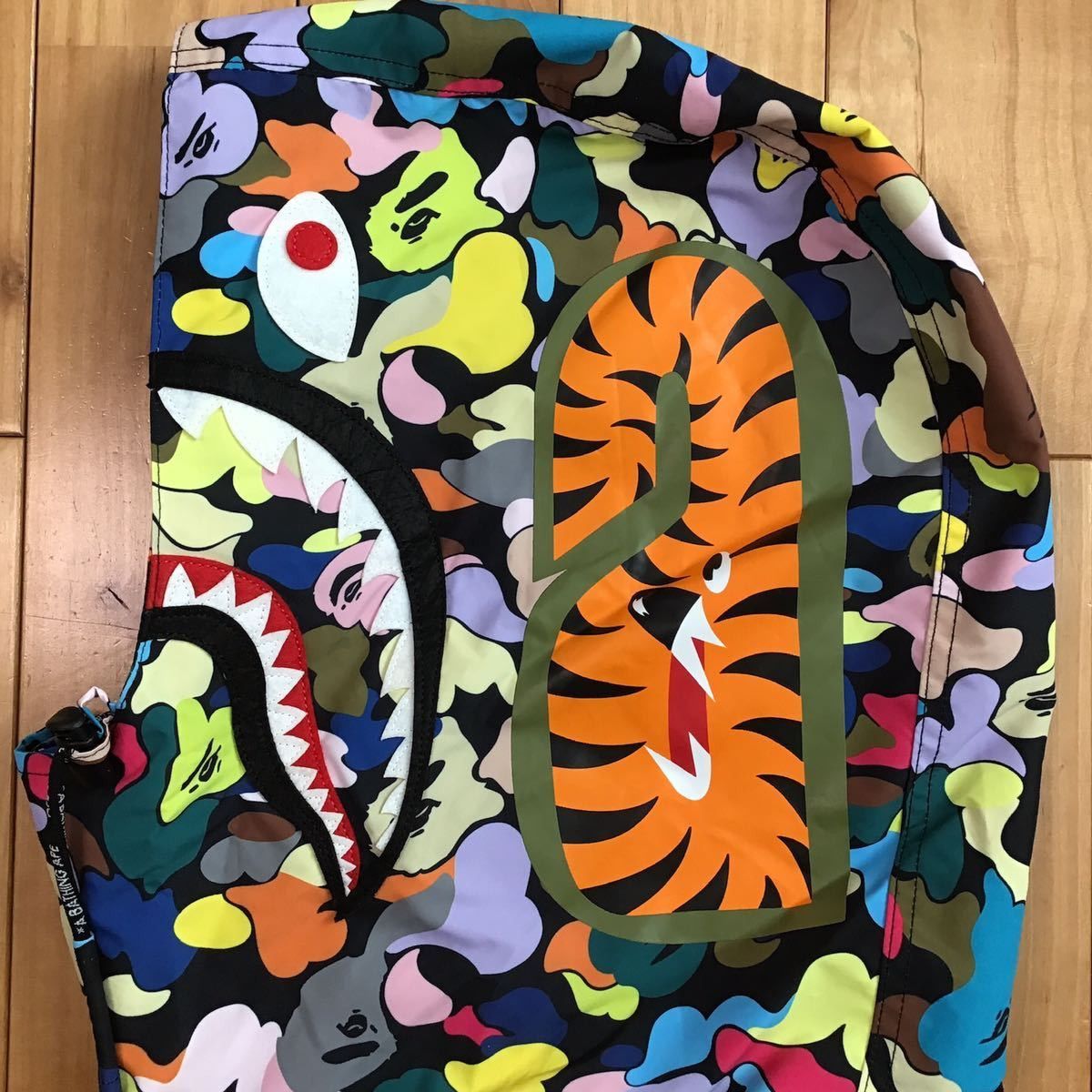 Bape BAPE multi camo shark hoodie snowboard jacket a bathing ape Size US M / EU 48-50 / 2 - 4 Thumbnail