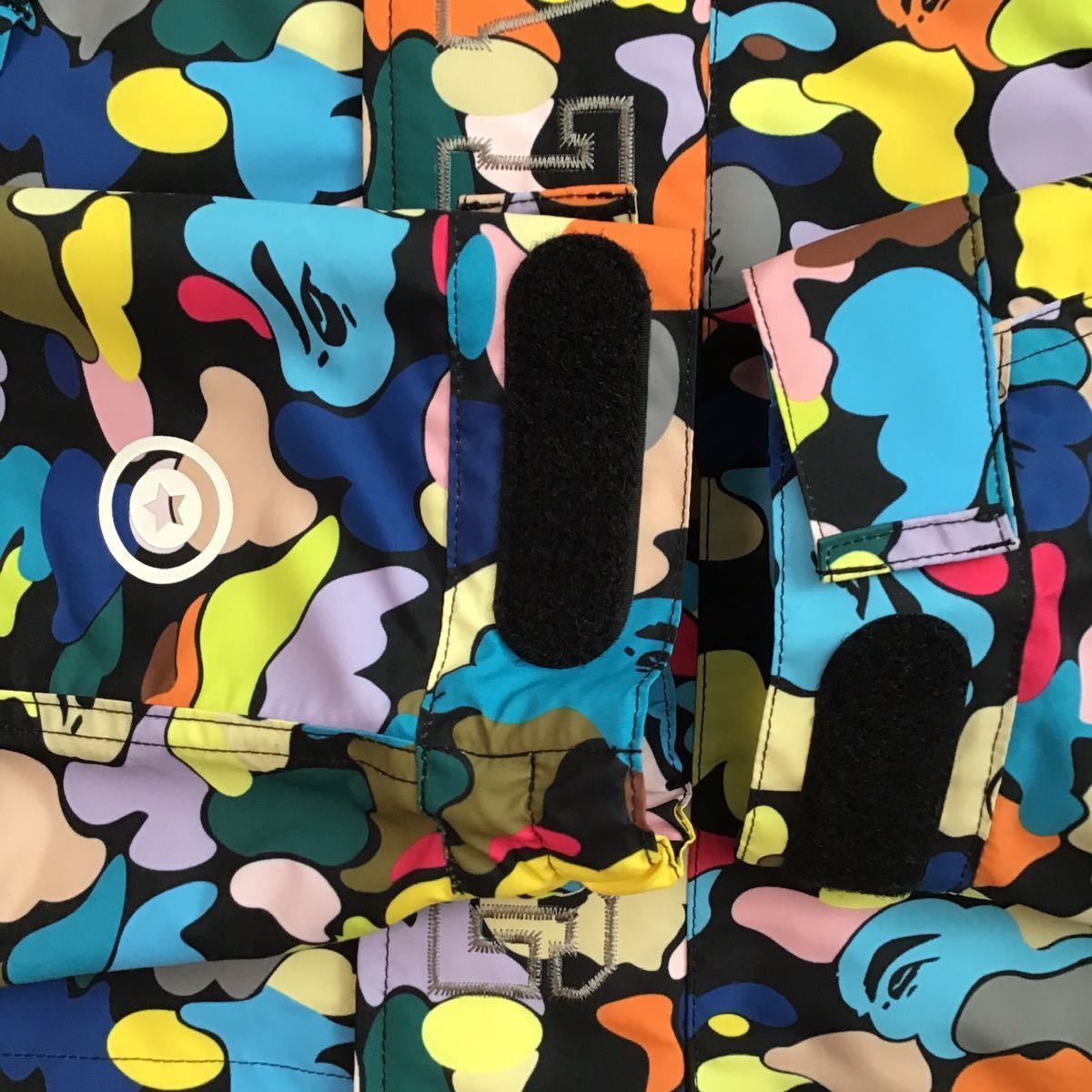 Bape BAPE multi camo shark hoodie snowboard jacket a bathing ape Size US M / EU 48-50 / 2 - 6 Thumbnail