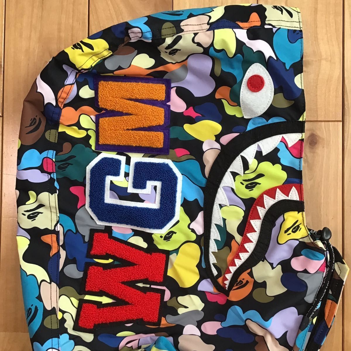 Bape BAPE multi camo shark hoodie snowboard jacket a bathing ape Size US M / EU 48-50 / 2 - 3 Thumbnail
