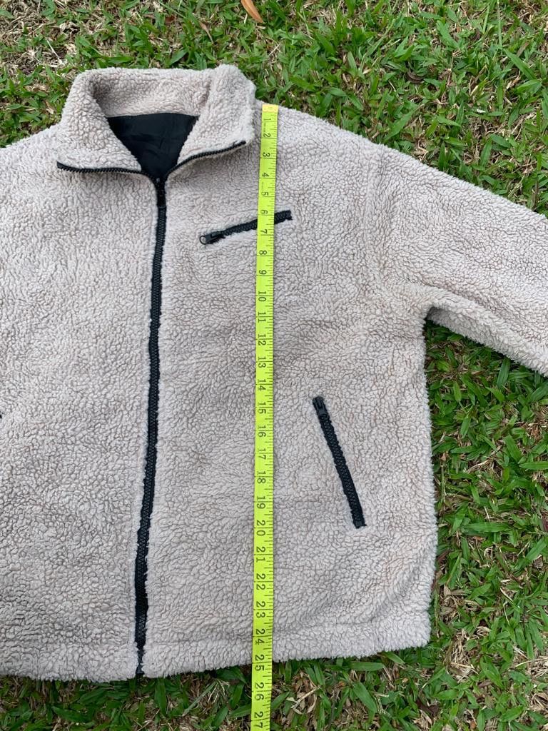 Japanese Brand Gleeful sherpa zipper jacket Size US M / EU 48-50 / 2 - 11 Thumbnail