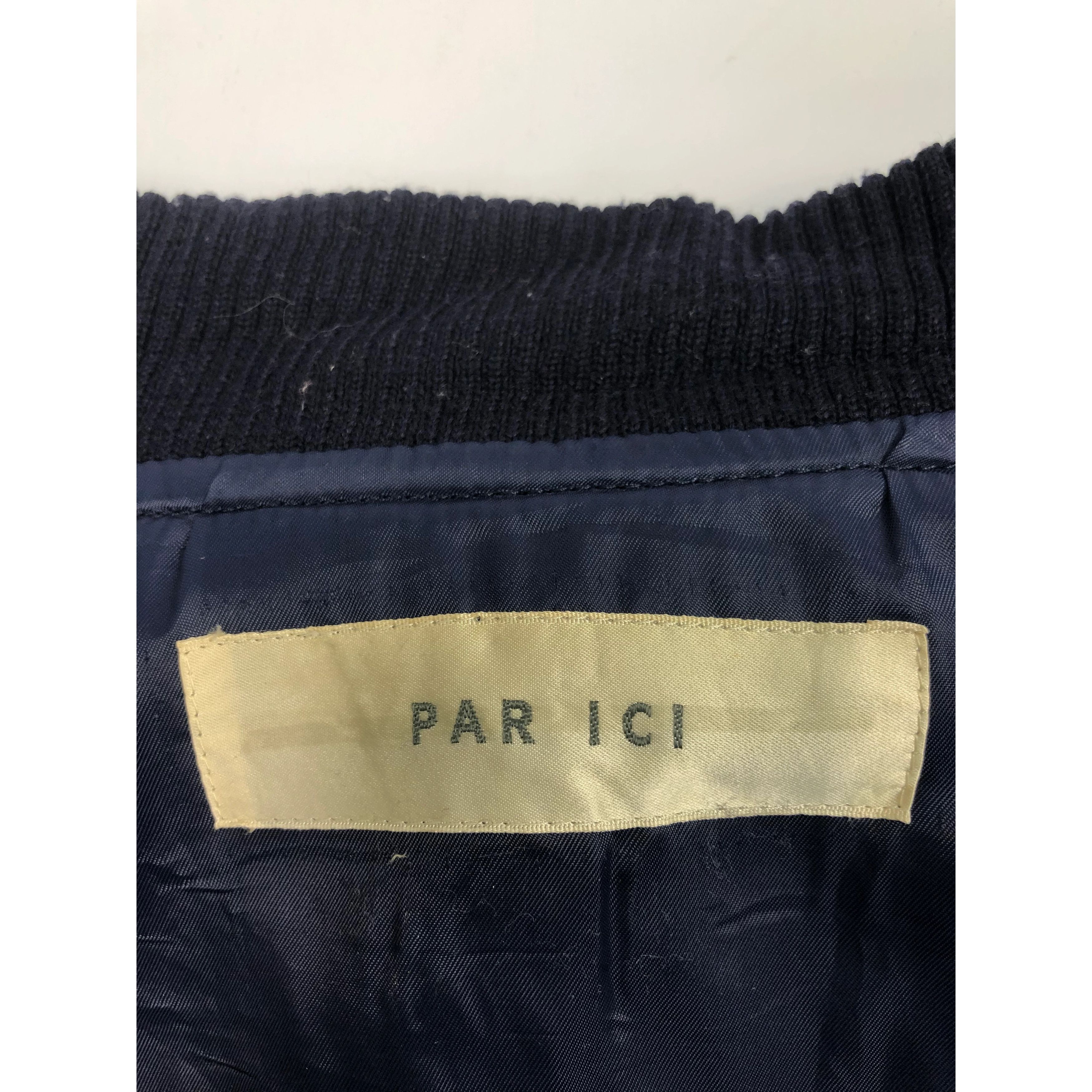Vintage Vintage Par Ici Japanese Style Varsity Jacket Leather V0098 Size US M / EU 48-50 / 2 - 8 Thumbnail