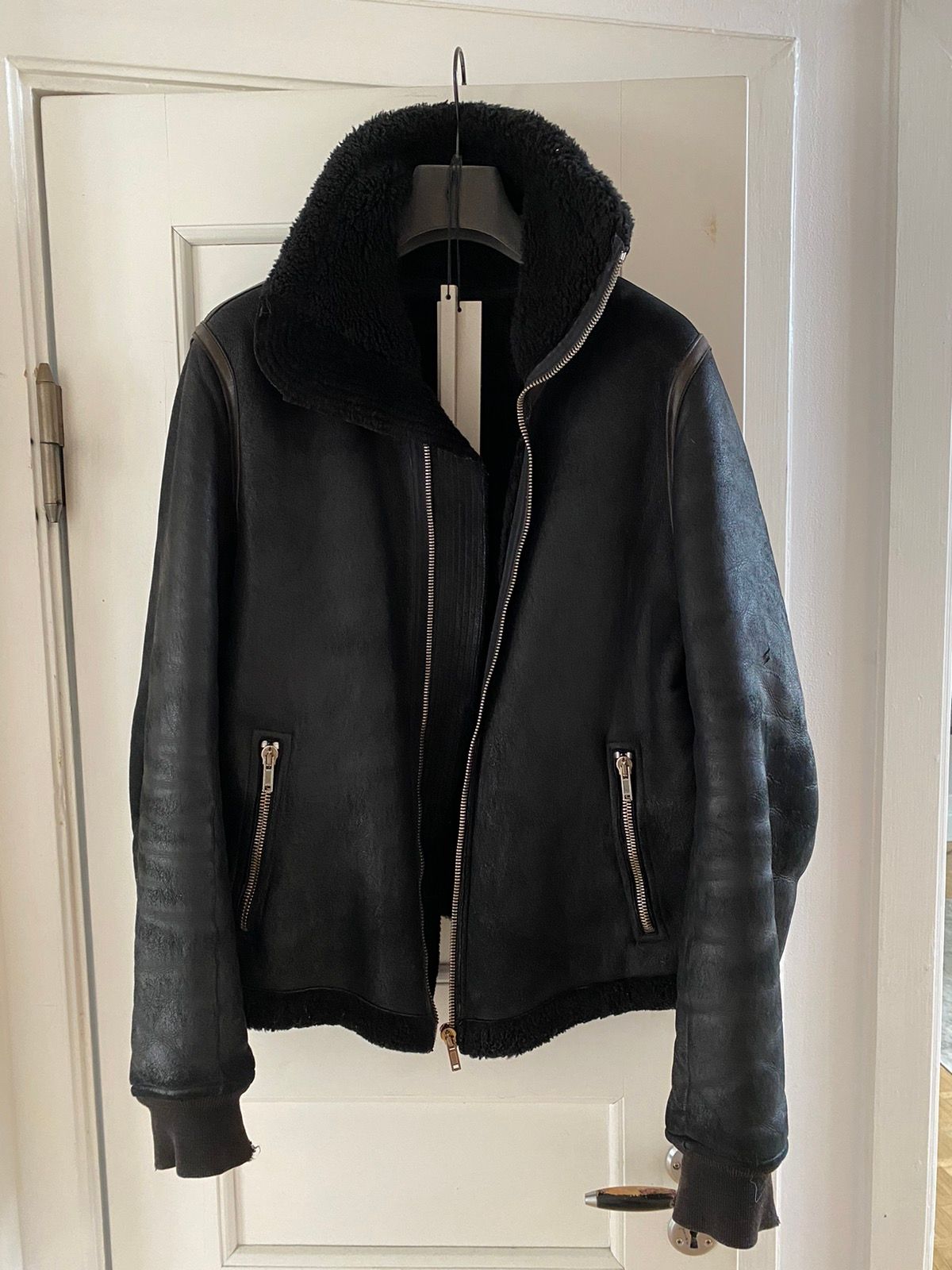 Rick Owens fw08 ”STAG” shearling jacket | Grailed