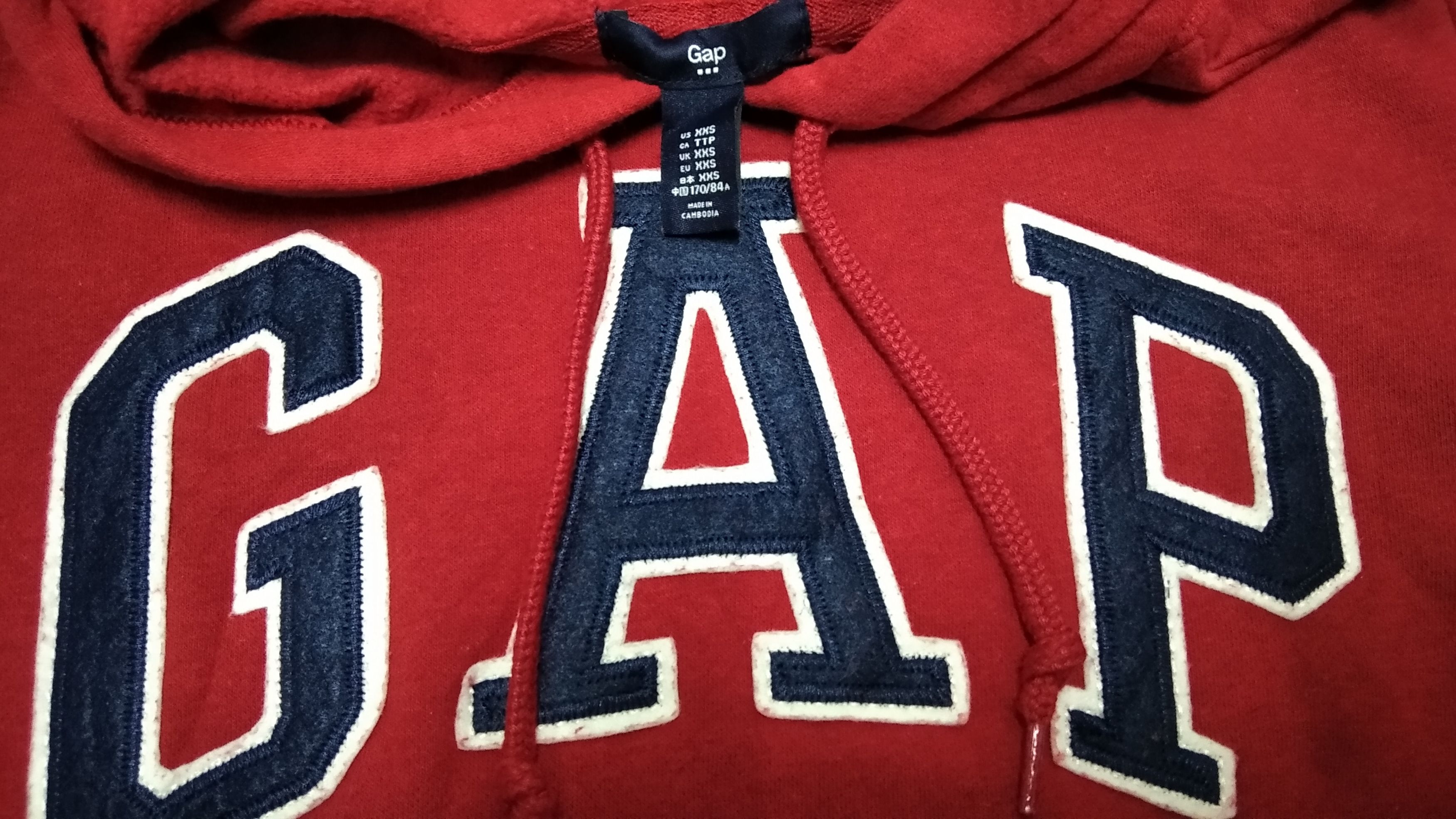 Gap × Vintage Vintage Gap Spellout Sweatshirt Size XXS / US 00 / IT 34 - 5 Thumbnail