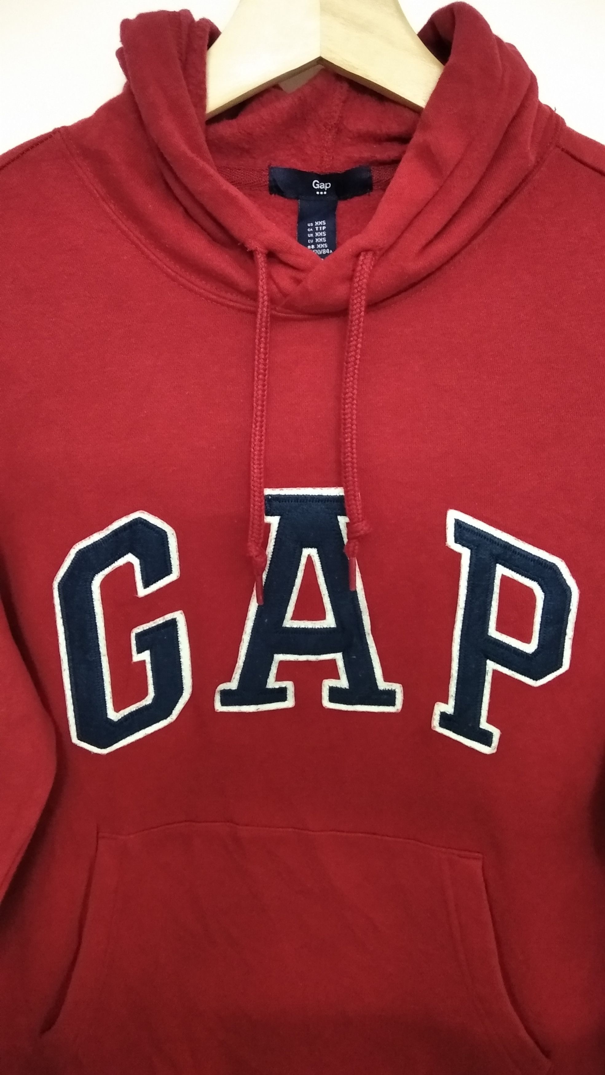 Gap × Vintage Vintage Gap Spellout Sweatshirt Size XXS / US 00 / IT 34 - 4 Thumbnail