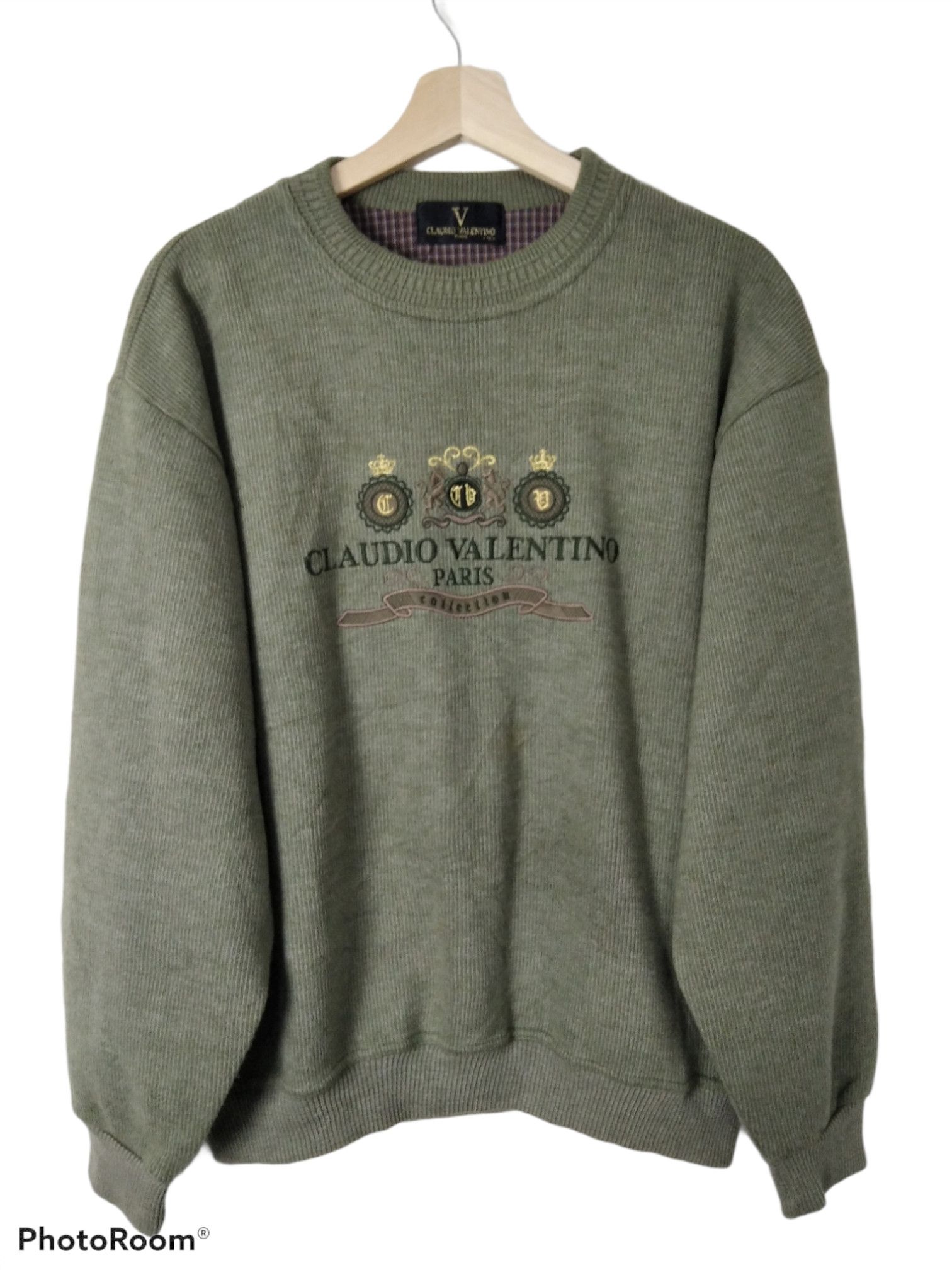 Valentino Vintage Claudio Valentino Sweatshirt Size US M / EU 48-50 / 2 - 1 Thumbnail