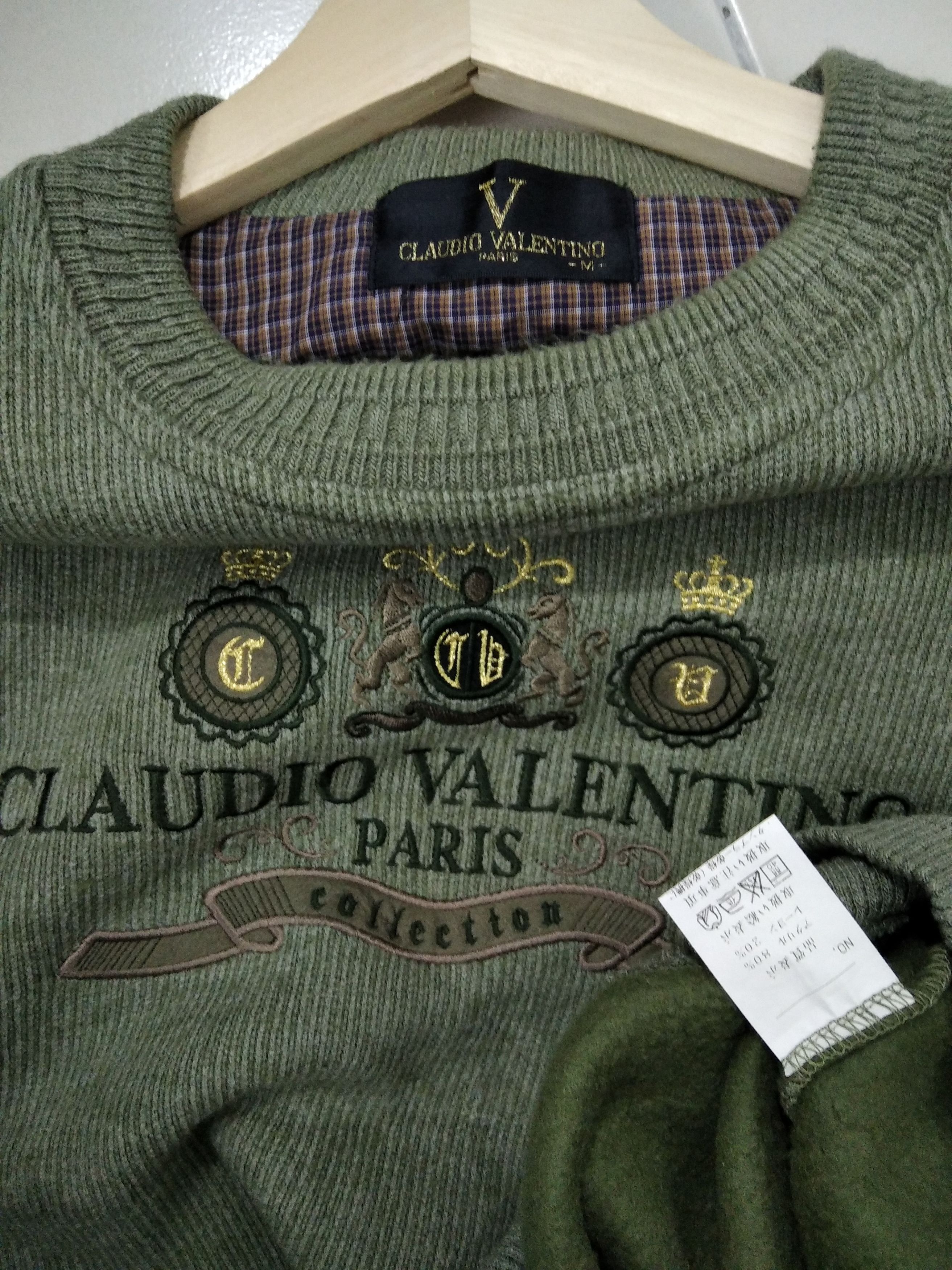 Valentino Vintage Claudio Valentino Sweatshirt Size US M / EU 48-50 / 2 - 5 Thumbnail