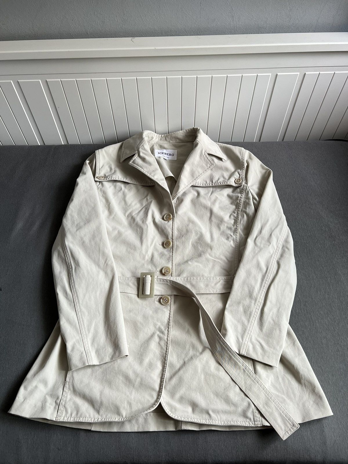 Vintage Trench coat Iceberg vintage 90s made in Italy | Grailed