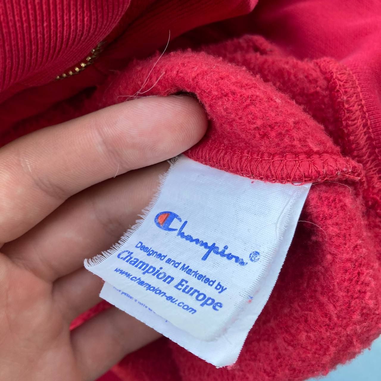 Champion × Vintage Boxy Champion hoodie 90s Size US S / EU 44-46 / 1 - 2 Thumbnail
