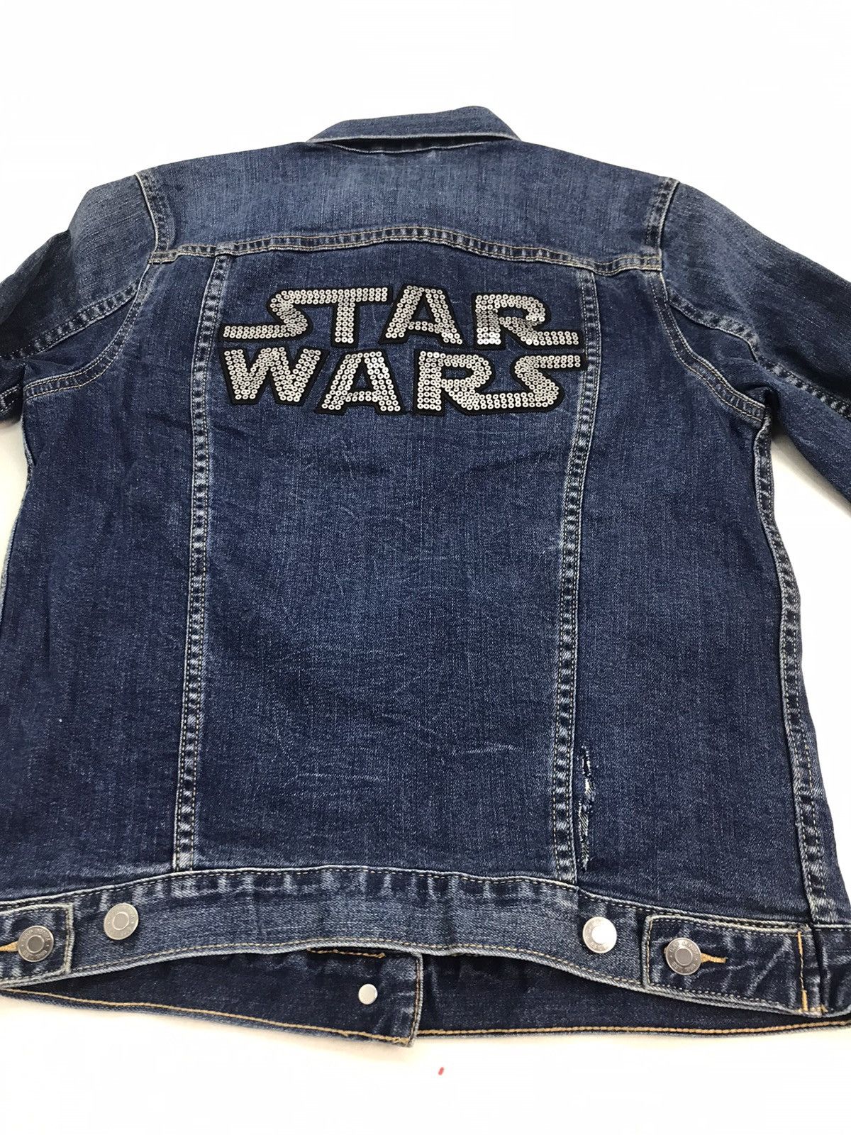 Gap Gap X Starwars distressed denim jacket Size US S / EU 44-46 / 1 - 15 Thumbnail