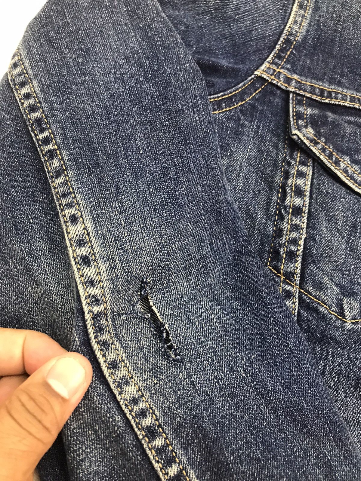 Gap Gap X Starwars distressed denim jacket Size US S / EU 44-46 / 1 - 8 Thumbnail