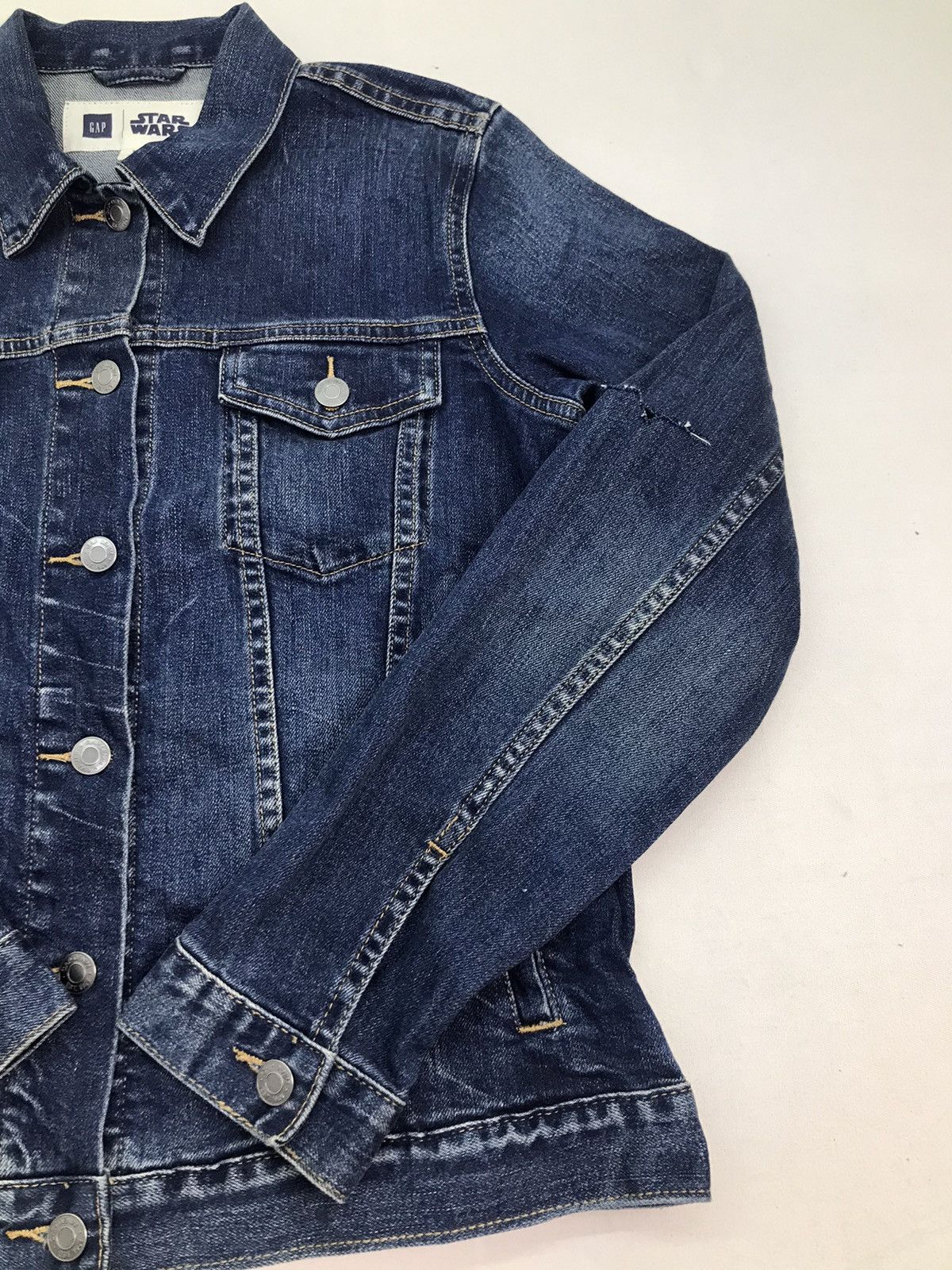 Gap Gap X Starwars distressed denim jacket Size US S / EU 44-46 / 1 - 5 Thumbnail