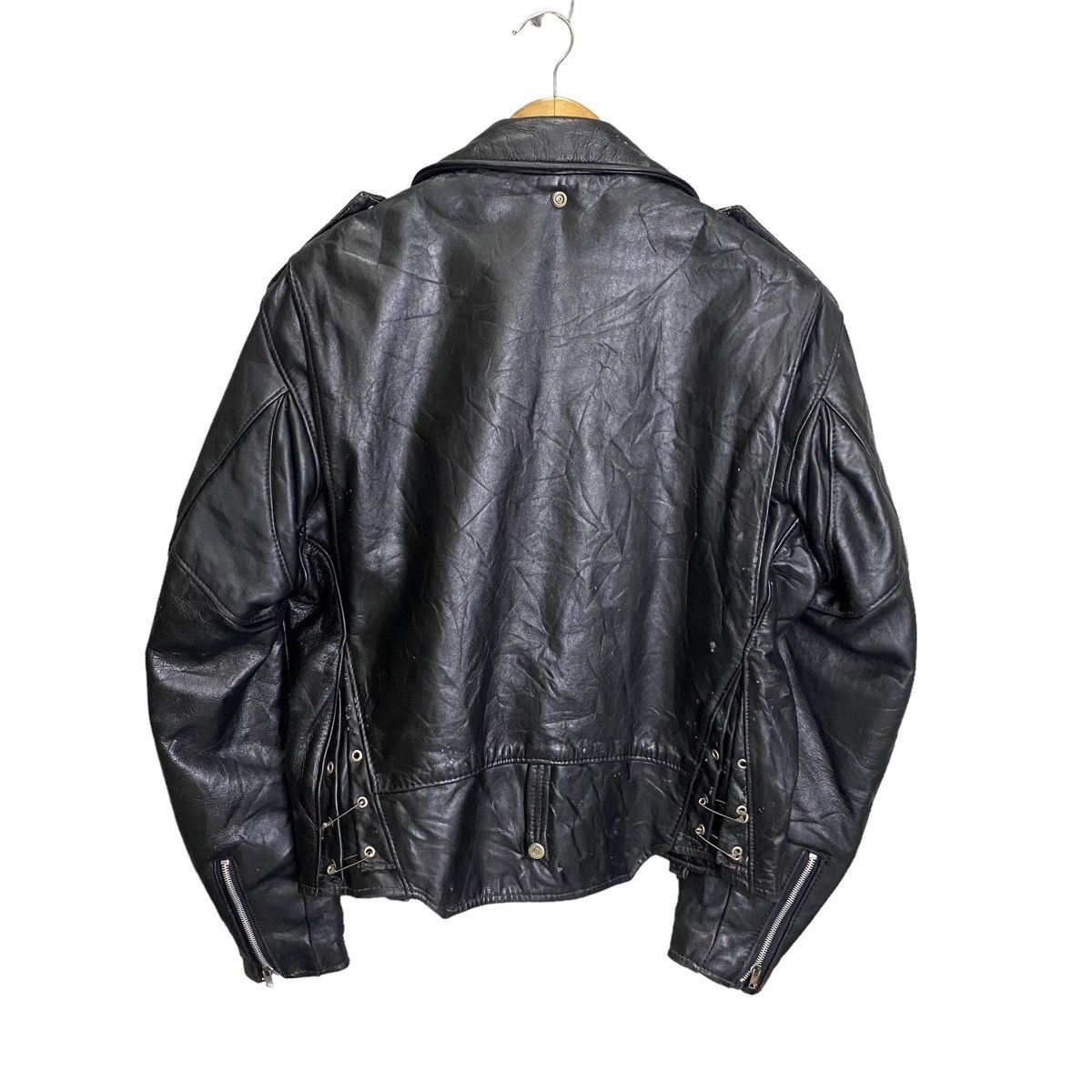 Leather × Schott Schott double collar leather jacket Size US M / EU 48-50 / 2 - 2 Thumbnail