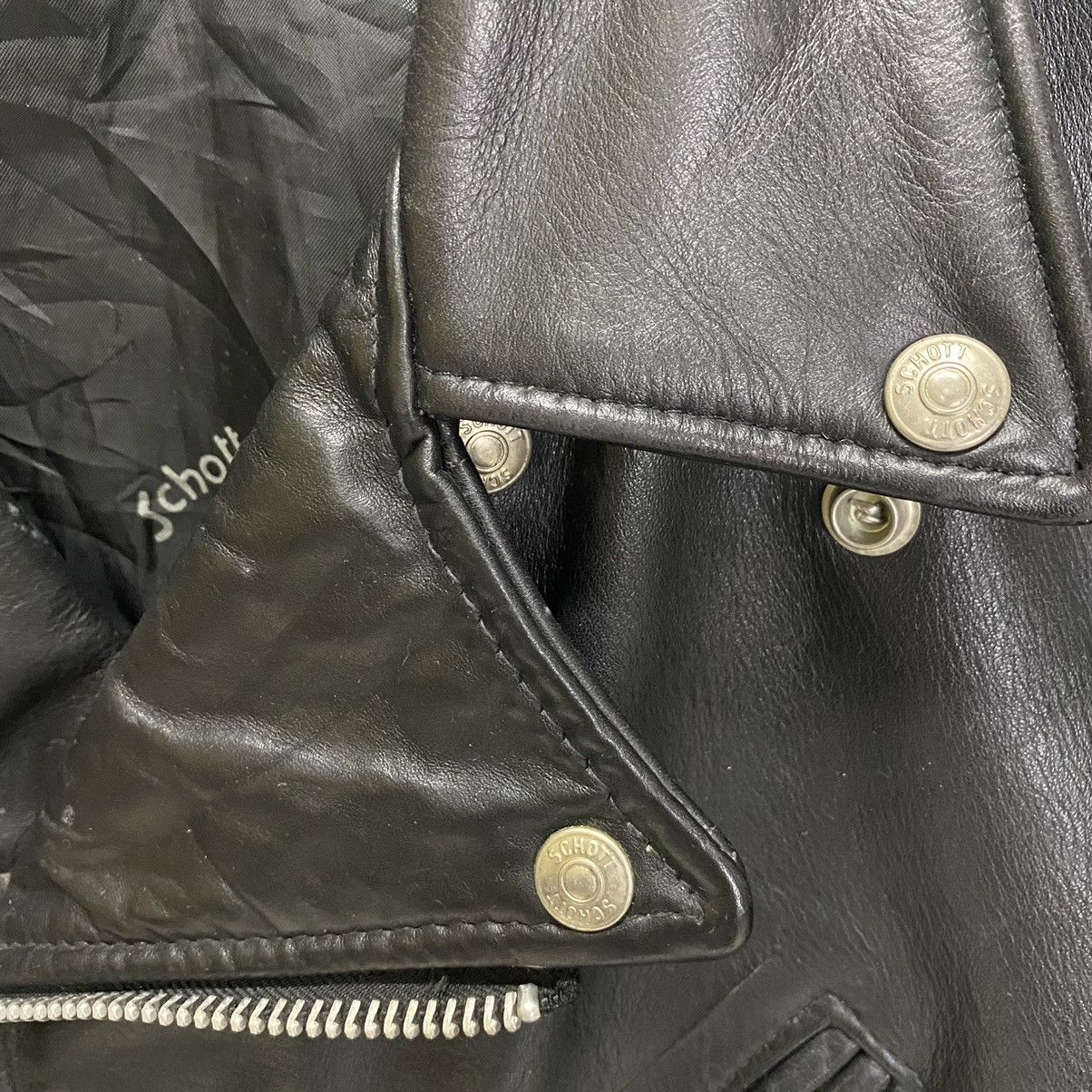 Leather × Schott Schott double collar leather jacket Size US M / EU 48-50 / 2 - 11 Thumbnail