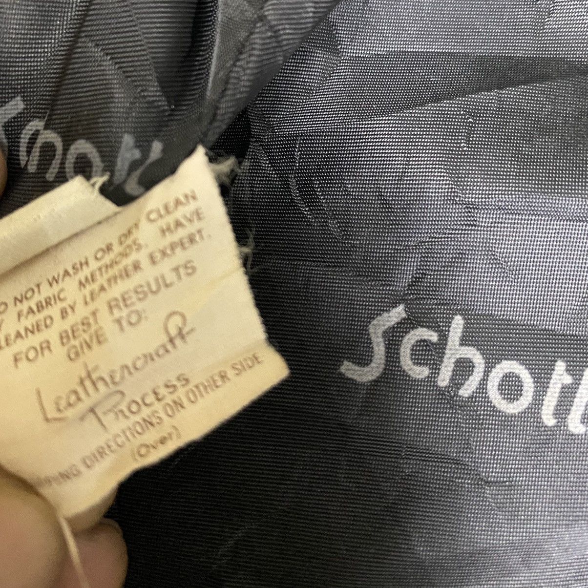 Leather × Schott Schott double collar leather jacket Size US M / EU 48-50 / 2 - 13 Thumbnail