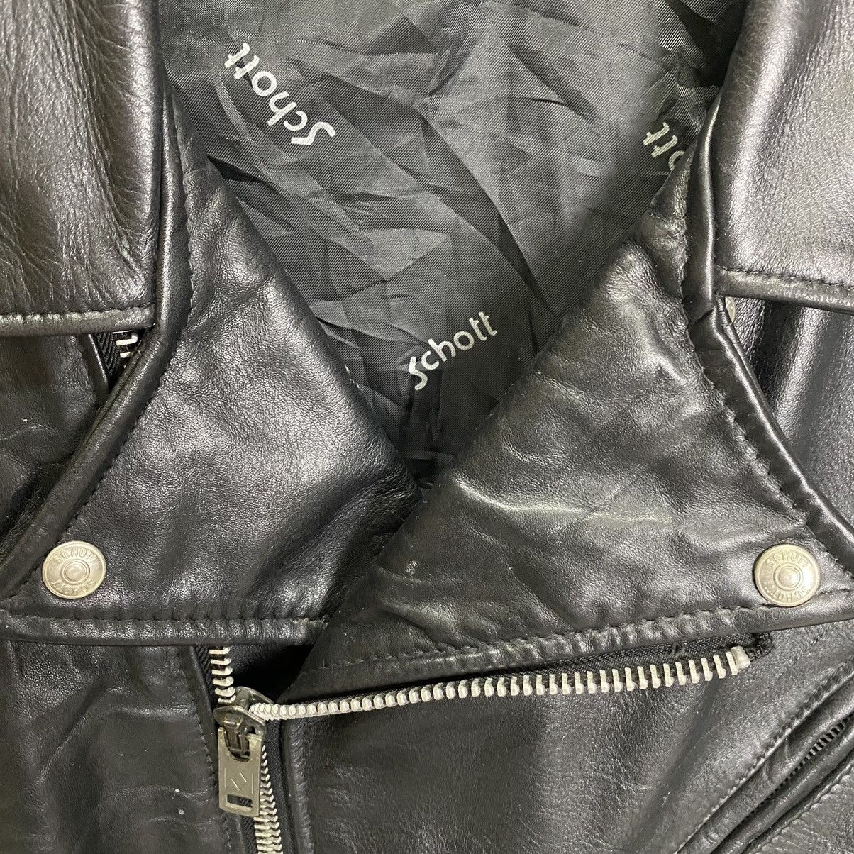 Leather × Schott Schott double collar leather jacket Size US M / EU 48-50 / 2 - 12 Thumbnail