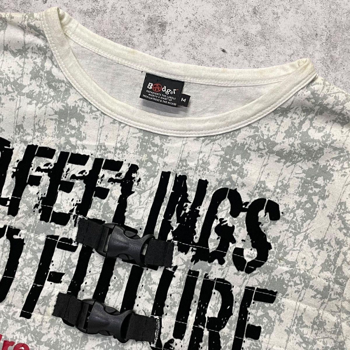 Japanese Brand × Seditionaries × Vintage Badger Japan No Feelings No Future Bondage Longsleeve Tees Size US S / EU 44-46 / 1 - 5 Thumbnail