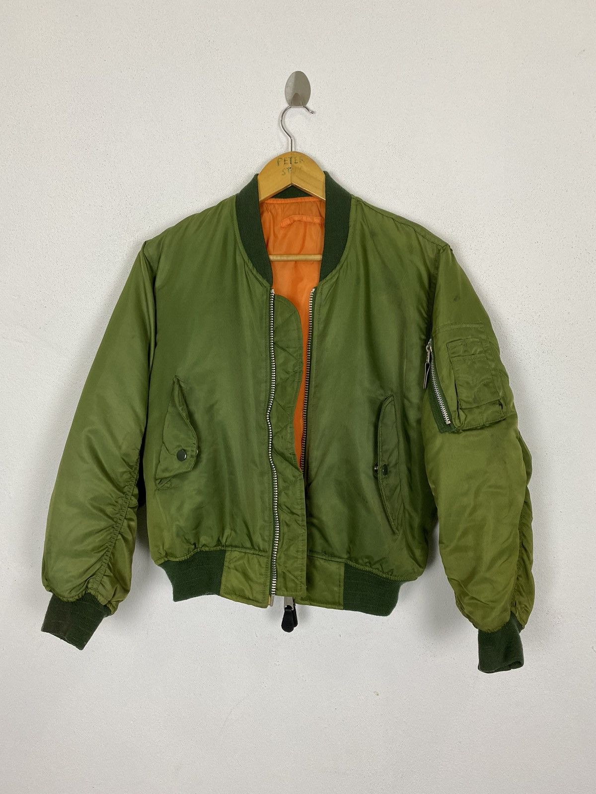 Vintage GK144 VINTAGE BOMBER JACKET SMALL SIZE Size US S / EU 44-46 / 1 - 3 Thumbnail