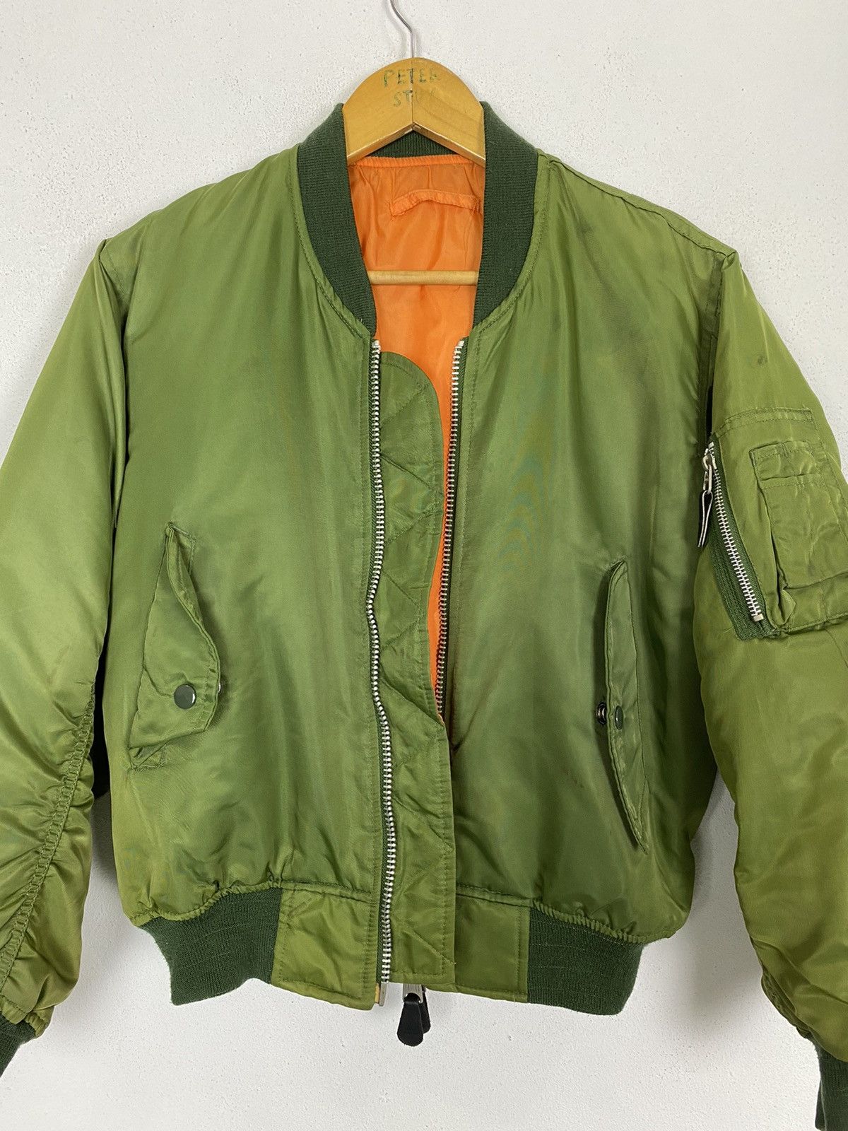 Vintage GK144 VINTAGE BOMBER JACKET SMALL SIZE Size US S / EU 44-46 / 1 - 4 Thumbnail