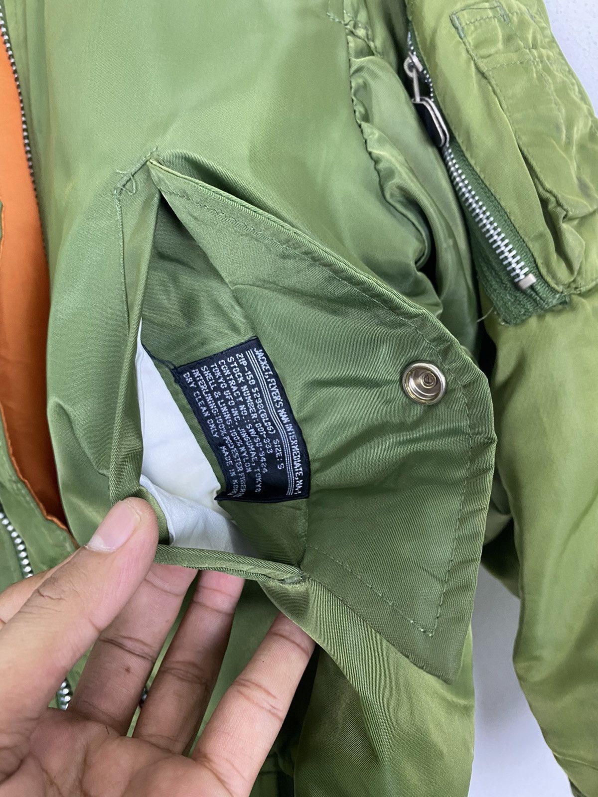 Vintage GK144 VINTAGE BOMBER JACKET SMALL SIZE Size US S / EU 44-46 / 1 - 10 Thumbnail