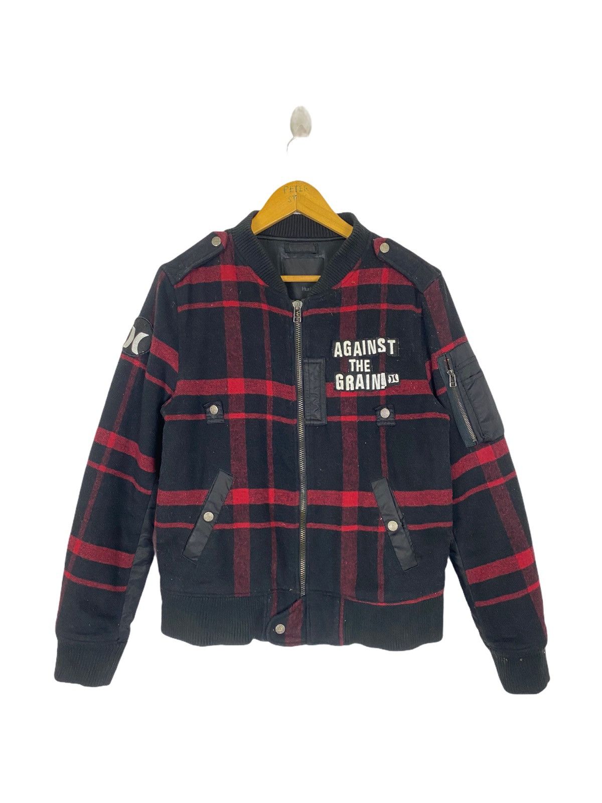 Hurley HURLEY “AGAINST THE GRAIN” BOMBER JACKET Size US M / EU 48-50 / 2 - 1 Thumbnail