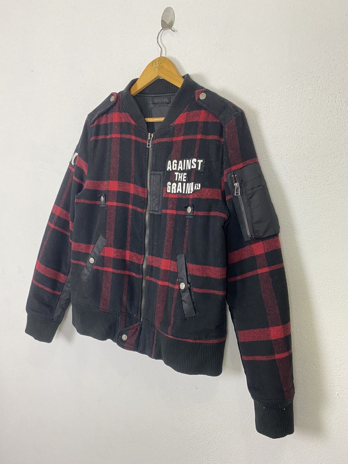 Hurley HURLEY “AGAINST THE GRAIN” BOMBER JACKET Size US M / EU 48-50 / 2 - 4 Thumbnail