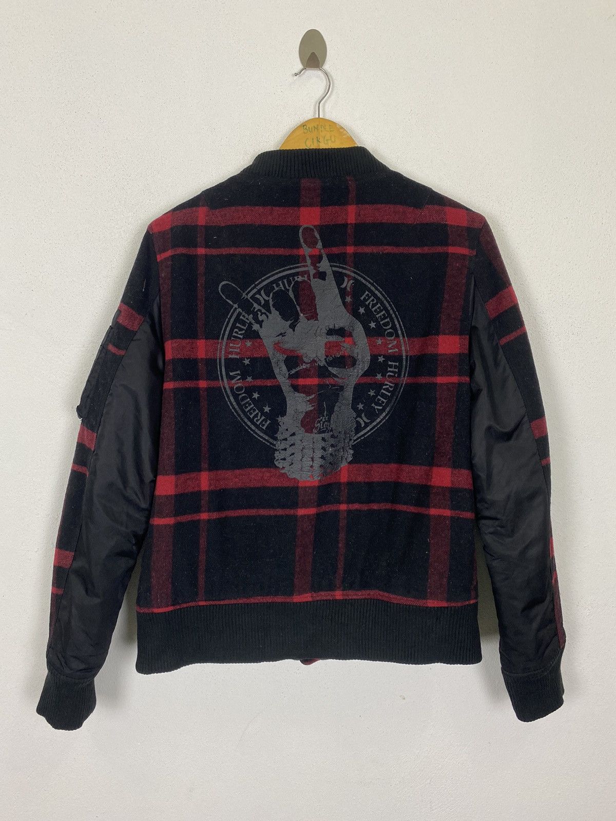 Hurley HURLEY “AGAINST THE GRAIN” BOMBER JACKET Size US M / EU 48-50 / 2 - 6 Thumbnail