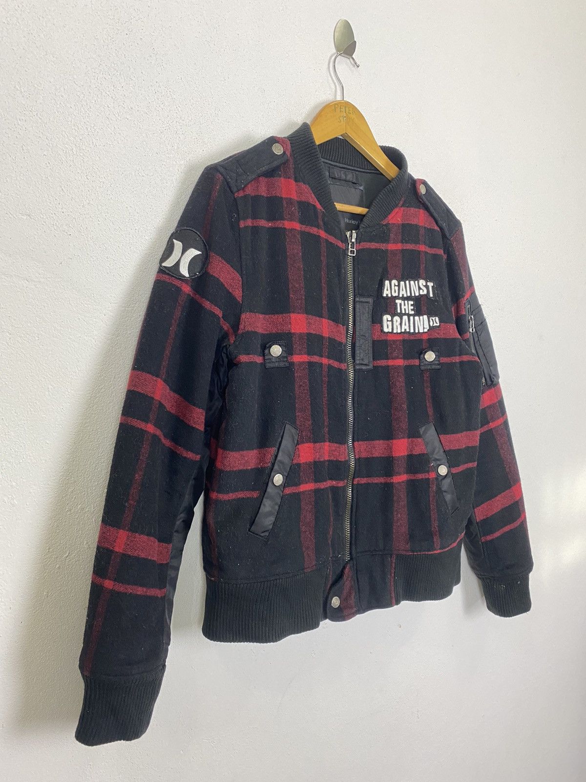 Hurley HURLEY “AGAINST THE GRAIN” BOMBER JACKET Size US M / EU 48-50 / 2 - 5 Thumbnail